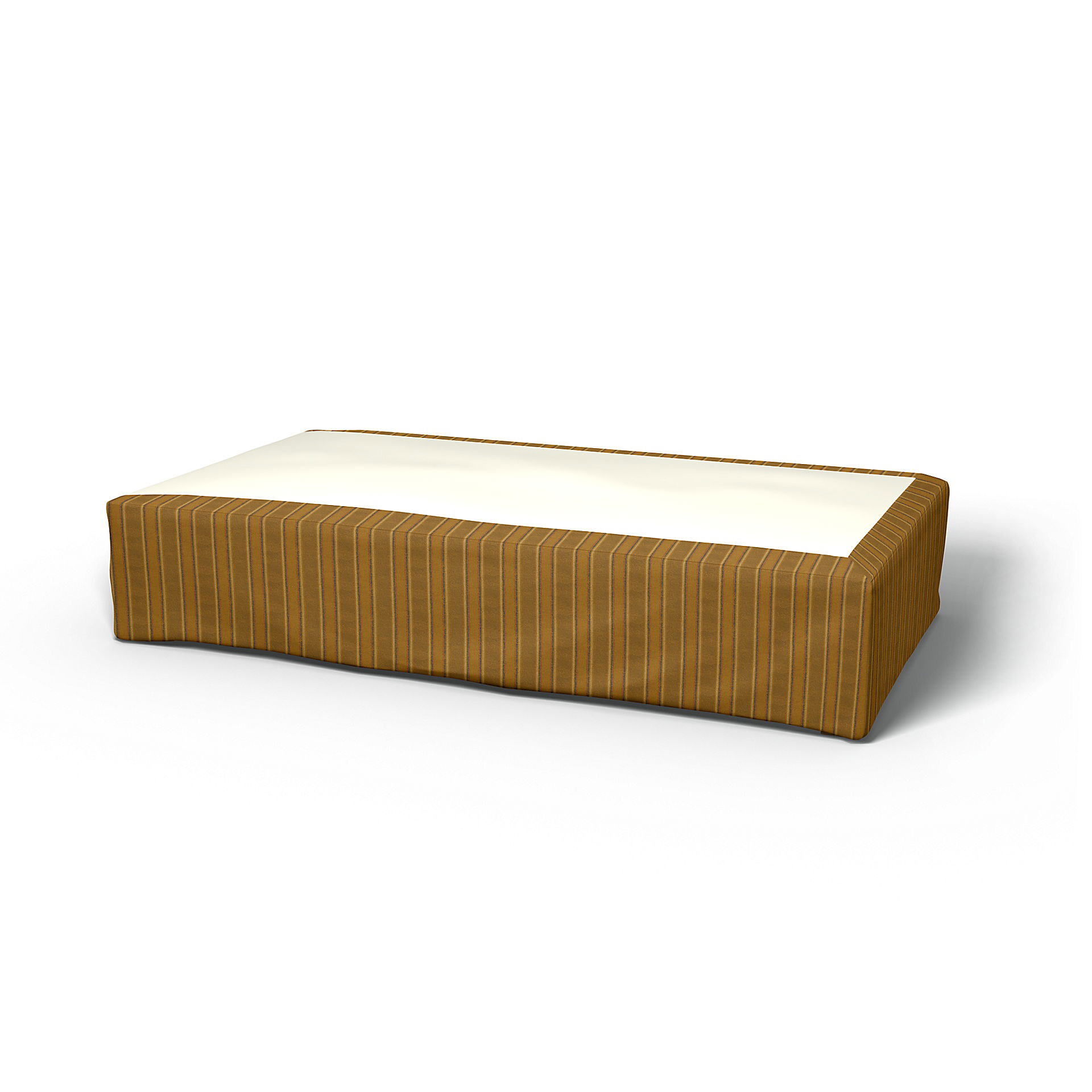 Bed Skirt, Mustard Stripe, Cotton - Bemz
