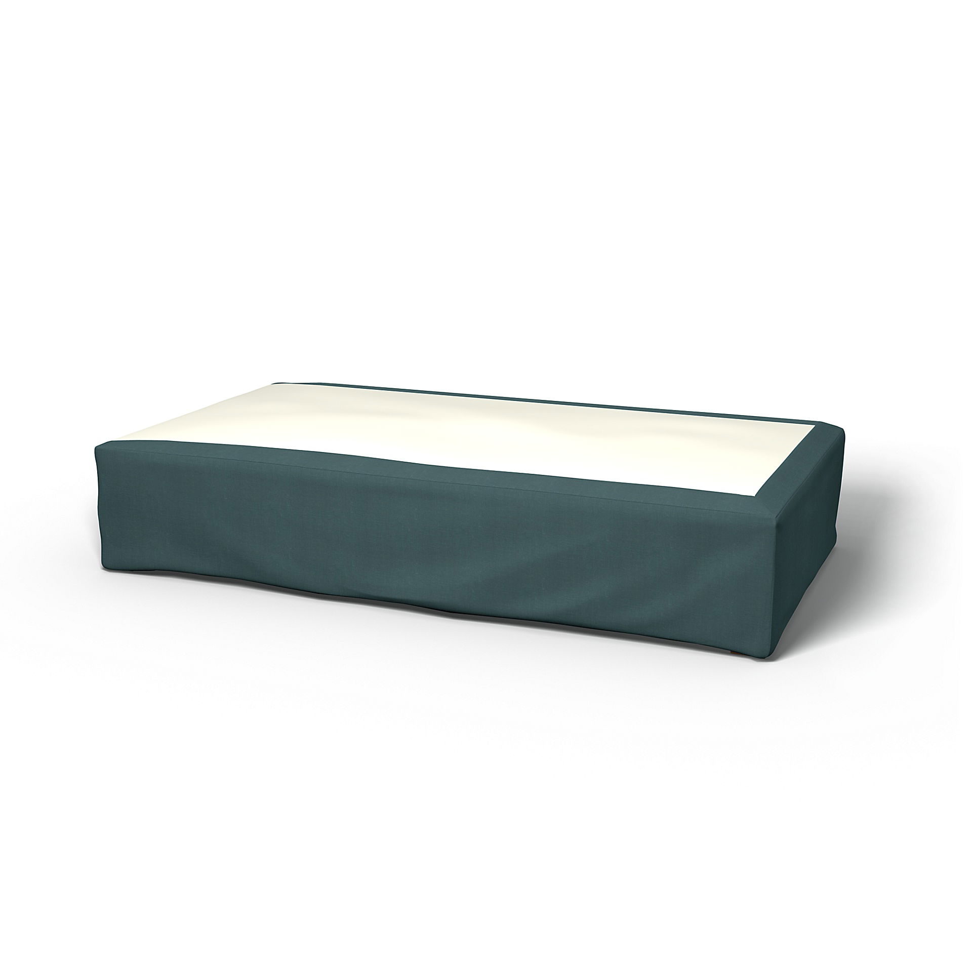 Bed Skirt, Slate Blue, Linen - Bemz