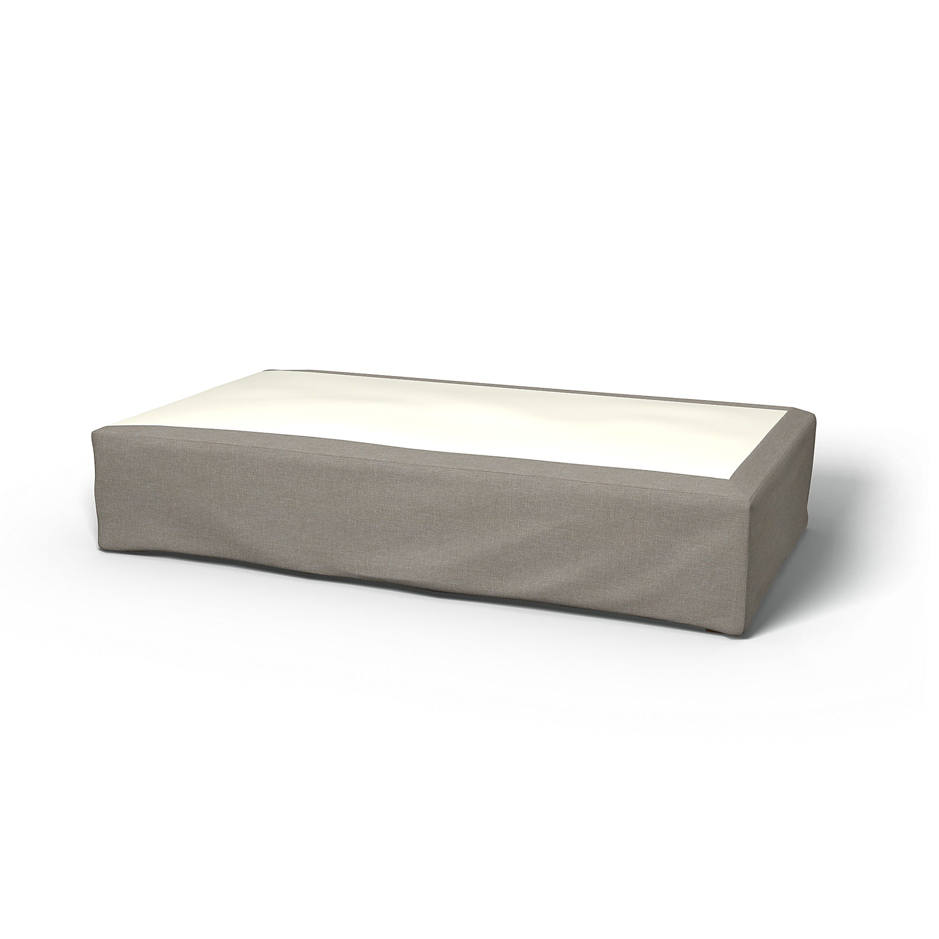 Bed Skirt, Greige, Bouclé & Texture - Bemz