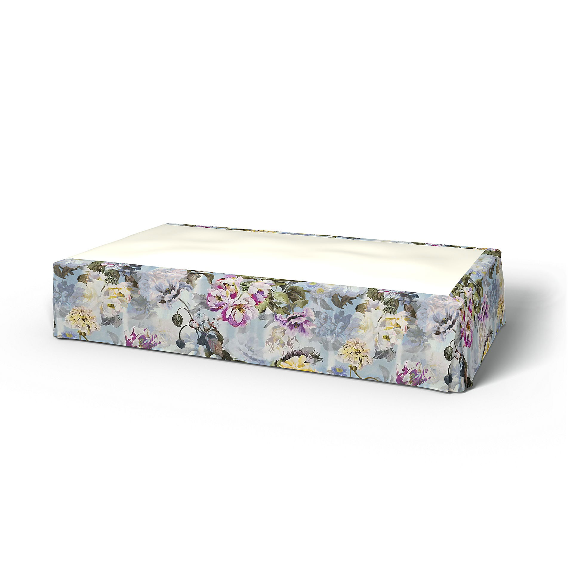 Bed Skirt, Sky, Linen - Bemz