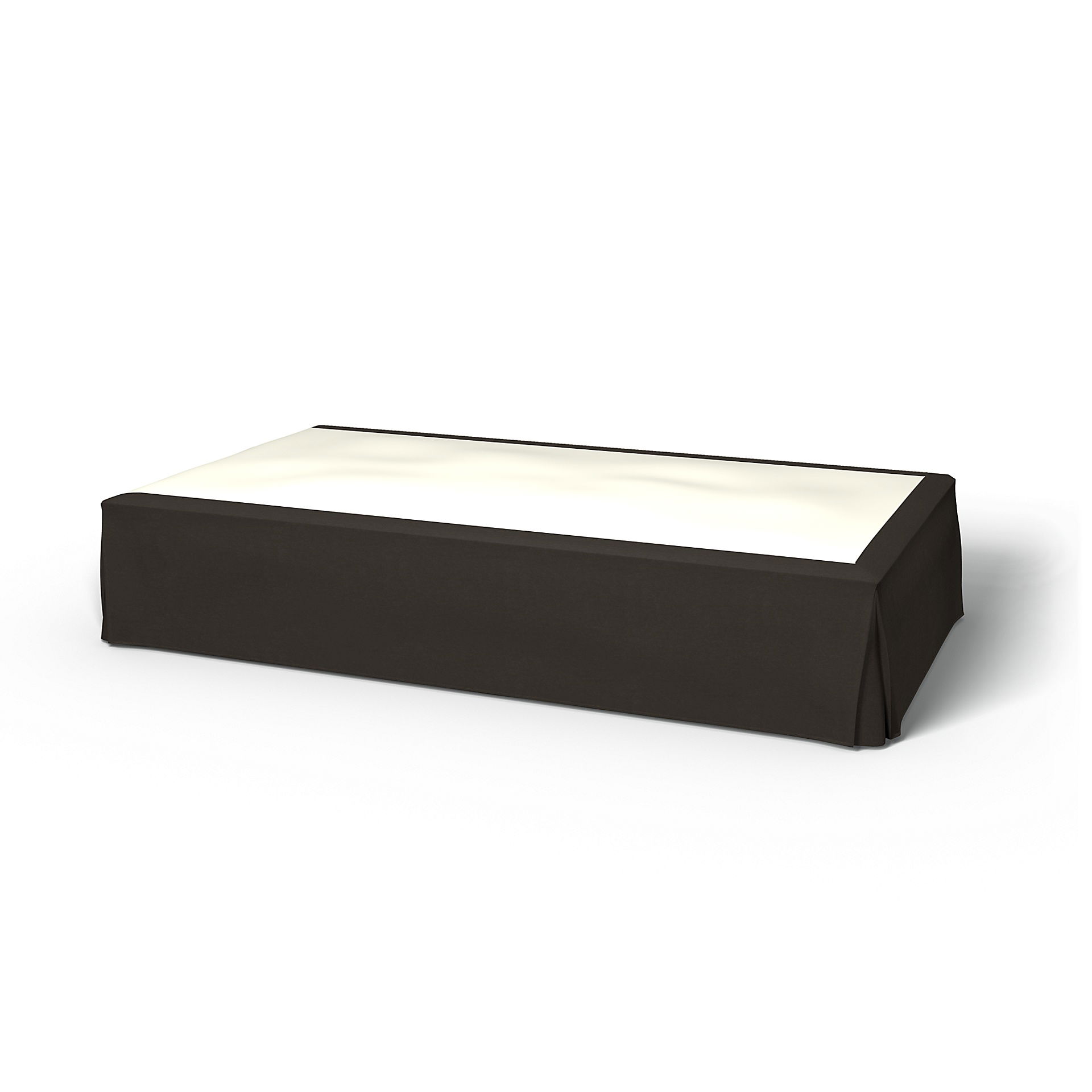 Bed Skirt, Licorice, Velvet - Bemz