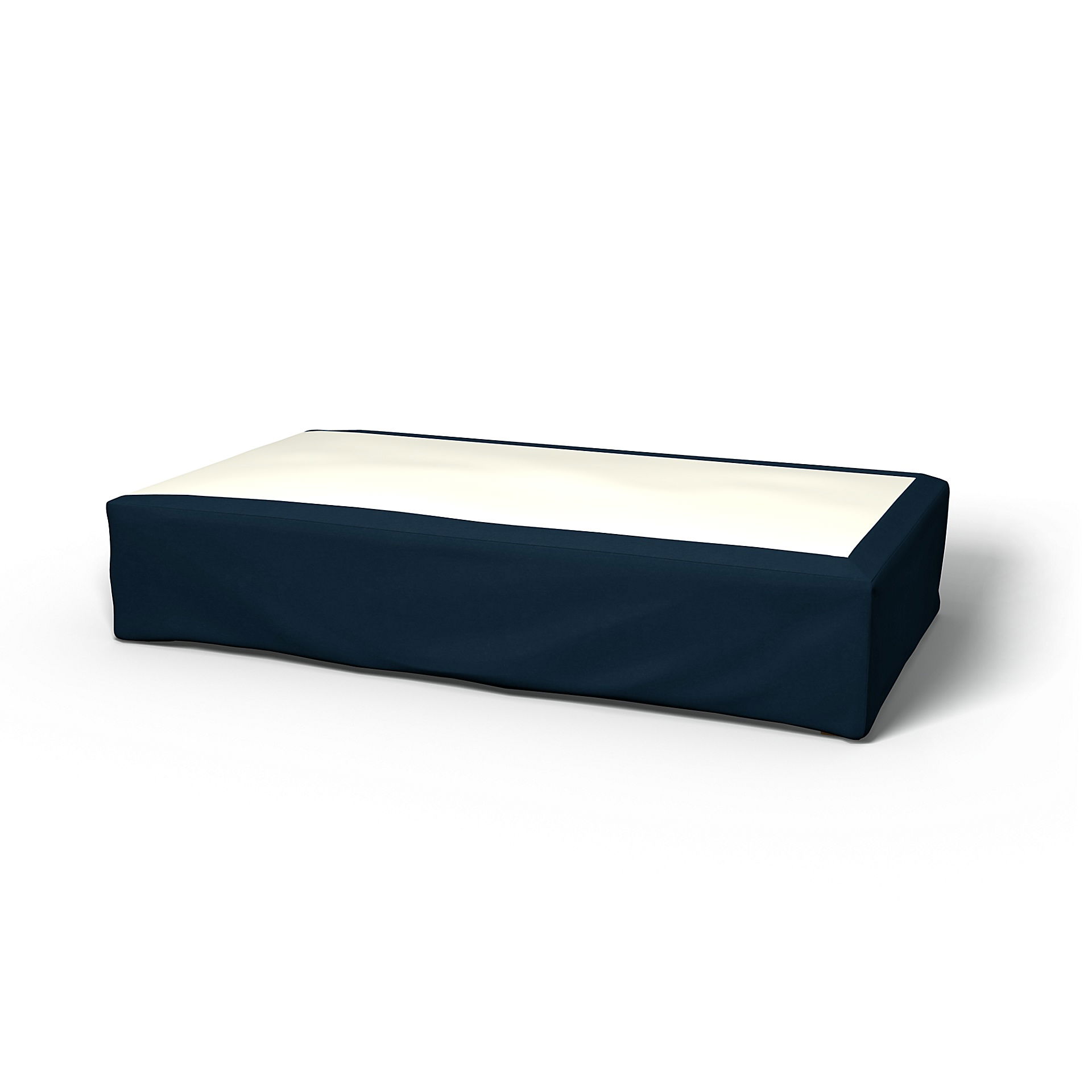 Bed Skirt, Midnight, Velvet - Bemz