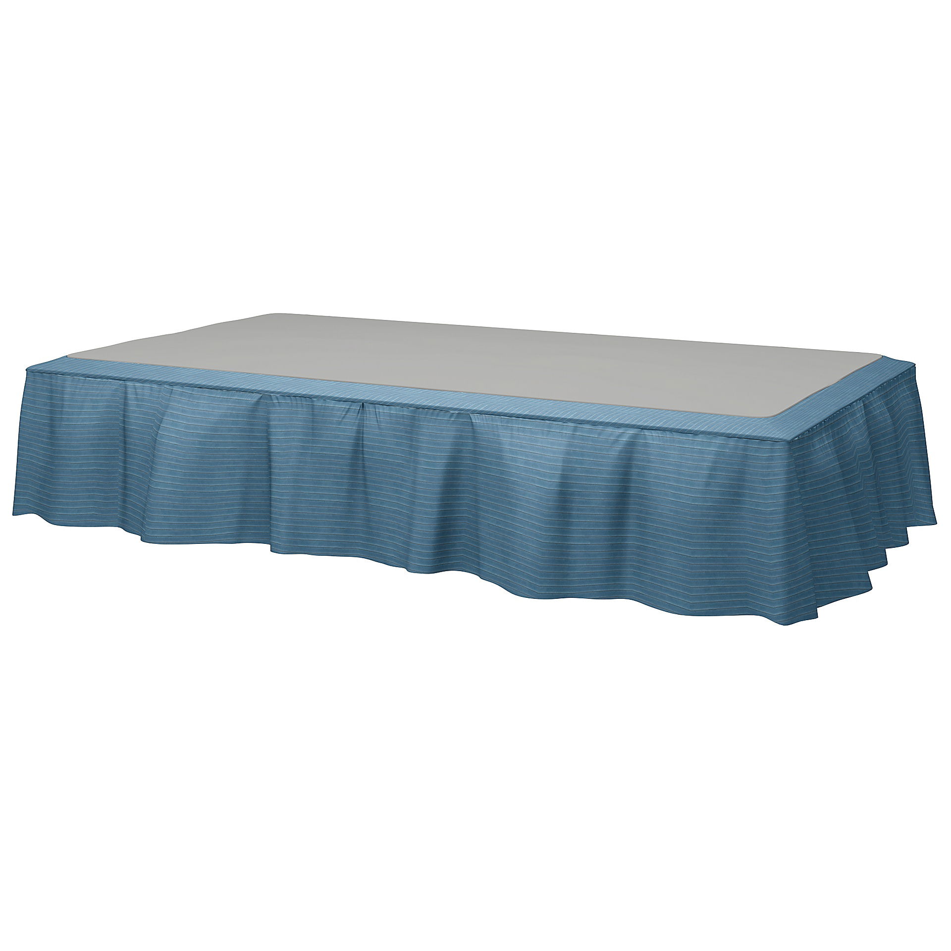 Bed Skirt, Sky Blue, Corduroy - Bemz