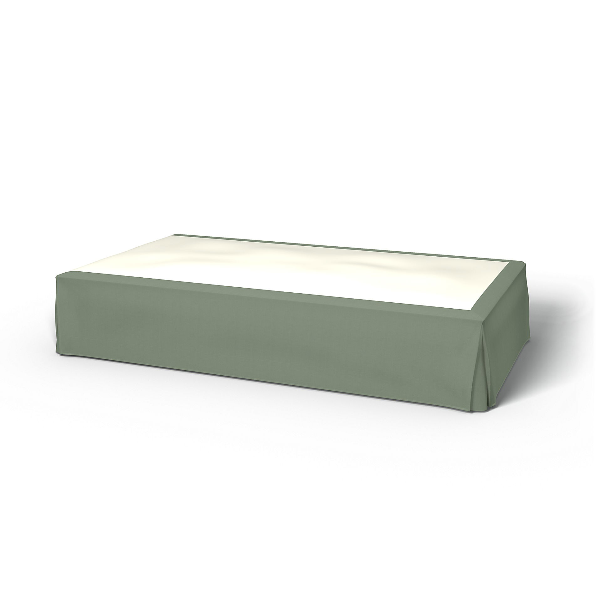Bed Skirt, Seagrass, Cotton - Bemz