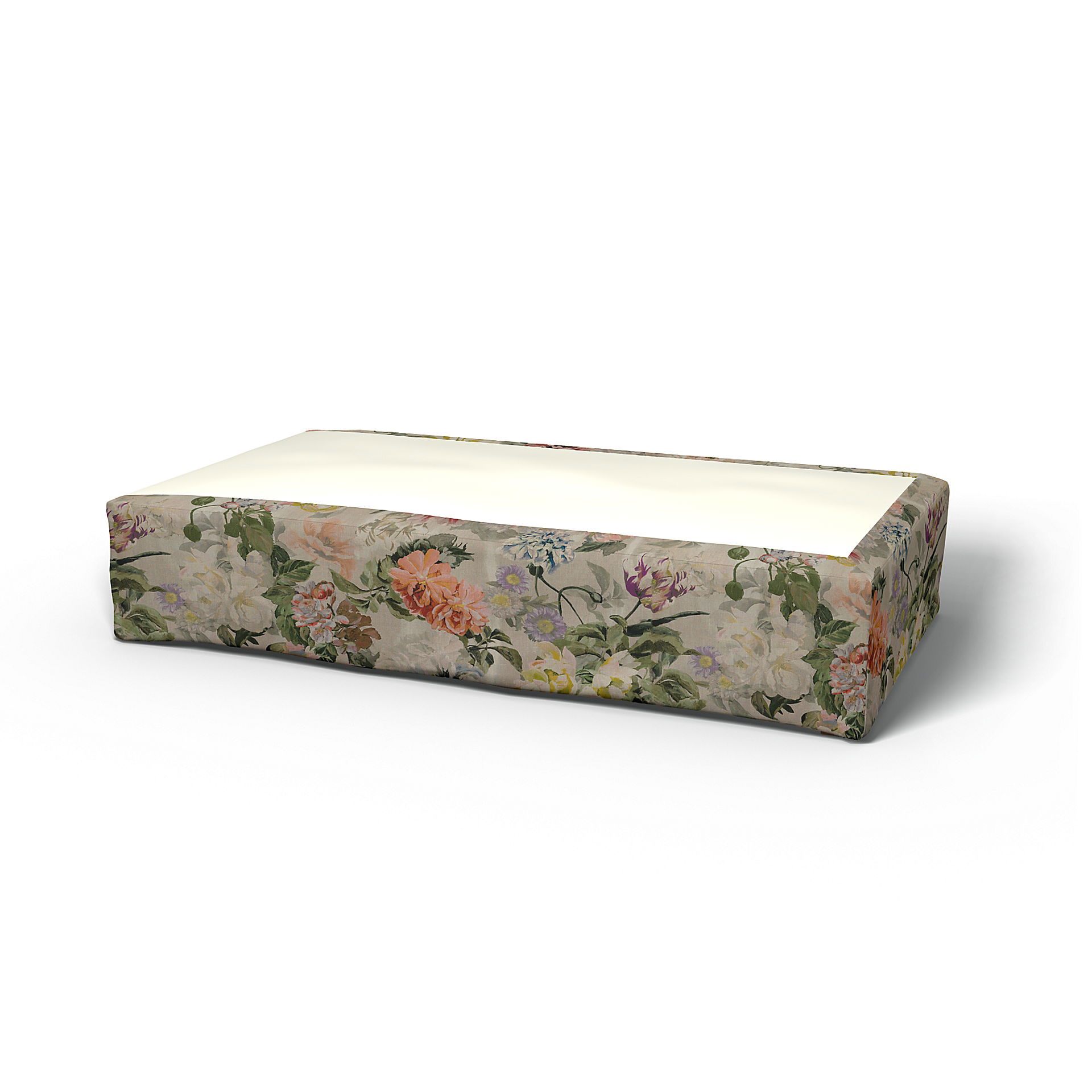 Sängkappa, Delft Flower - Tuberose, Linne - Bemz