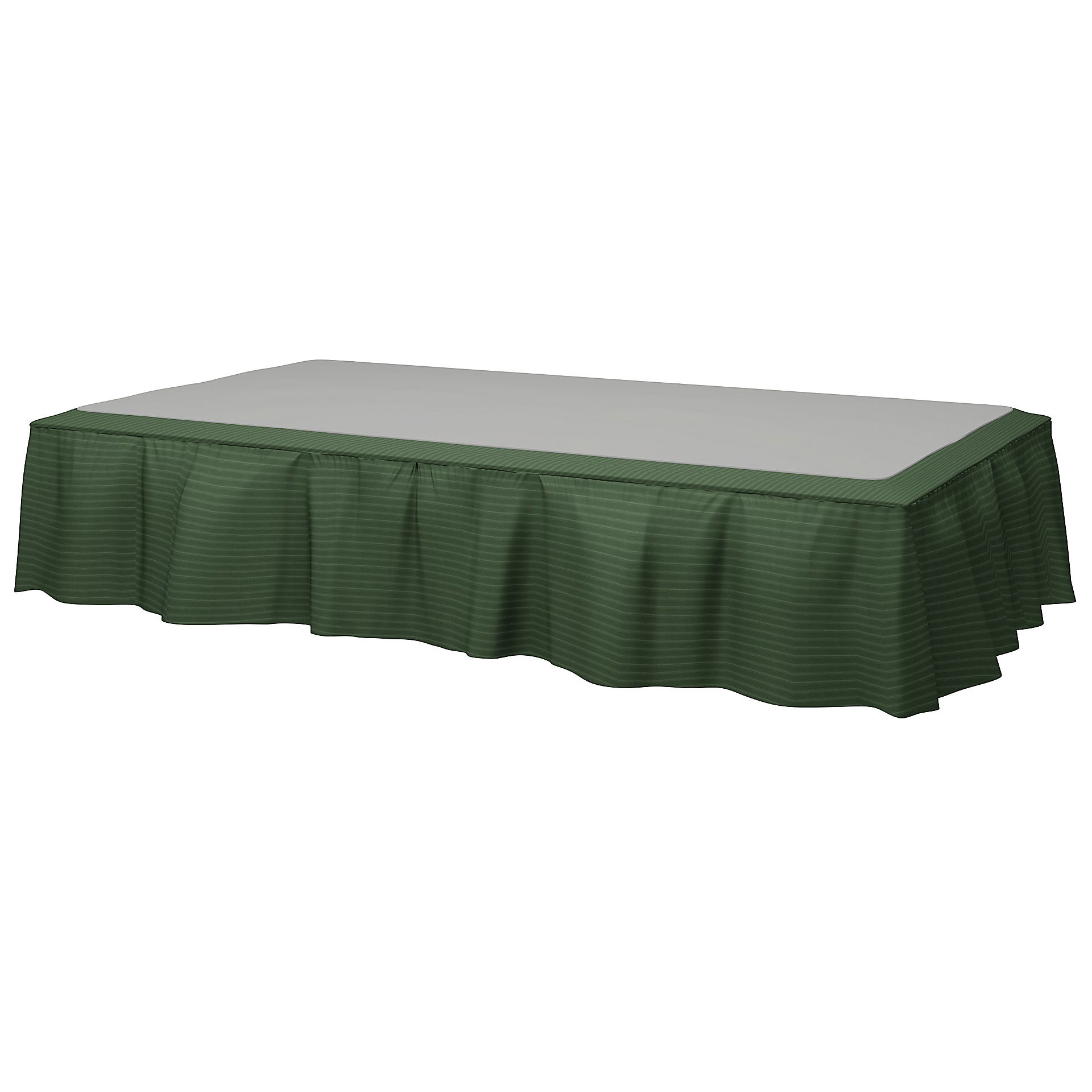 Bed Skirt, Palm Green, Corduroy - Bemz