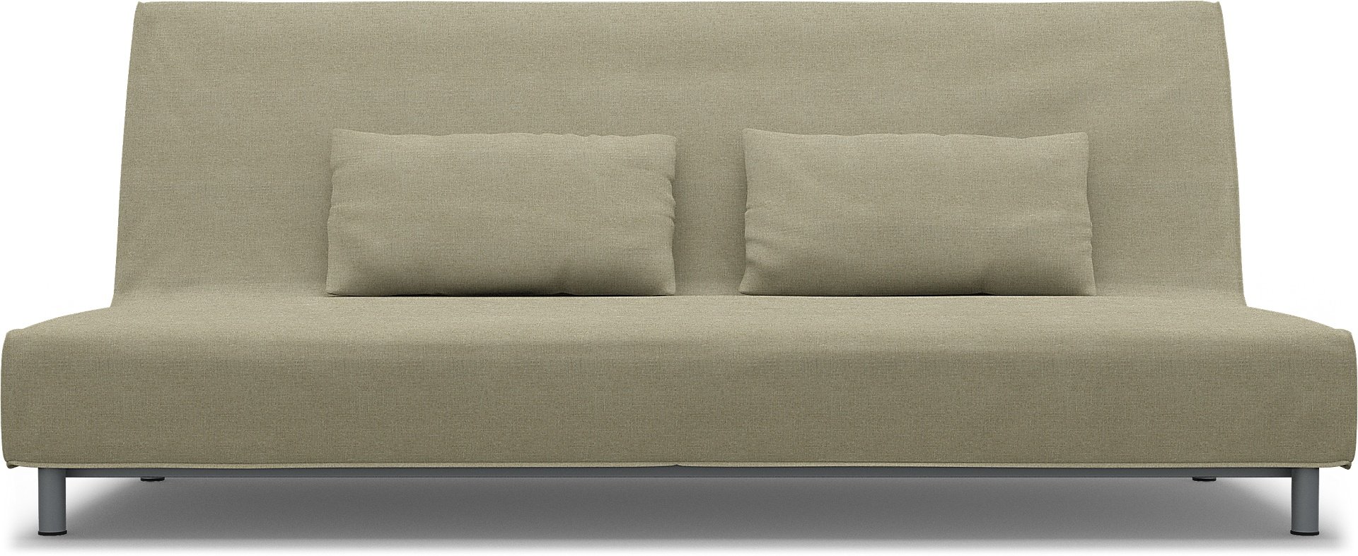 IKEA - Beddinge Sofa Bed Cover, Pebble, Linen - Bemz