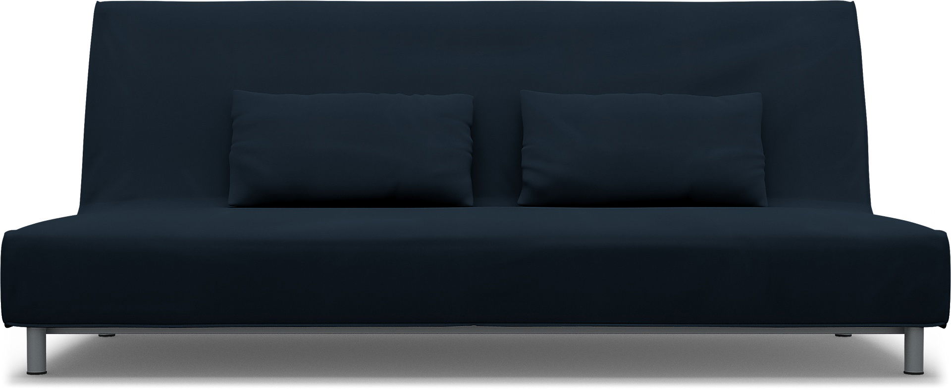 IKEA - Överdrag till Beddinge bäddsoffa, Navy Blue, Bomull - Bemz