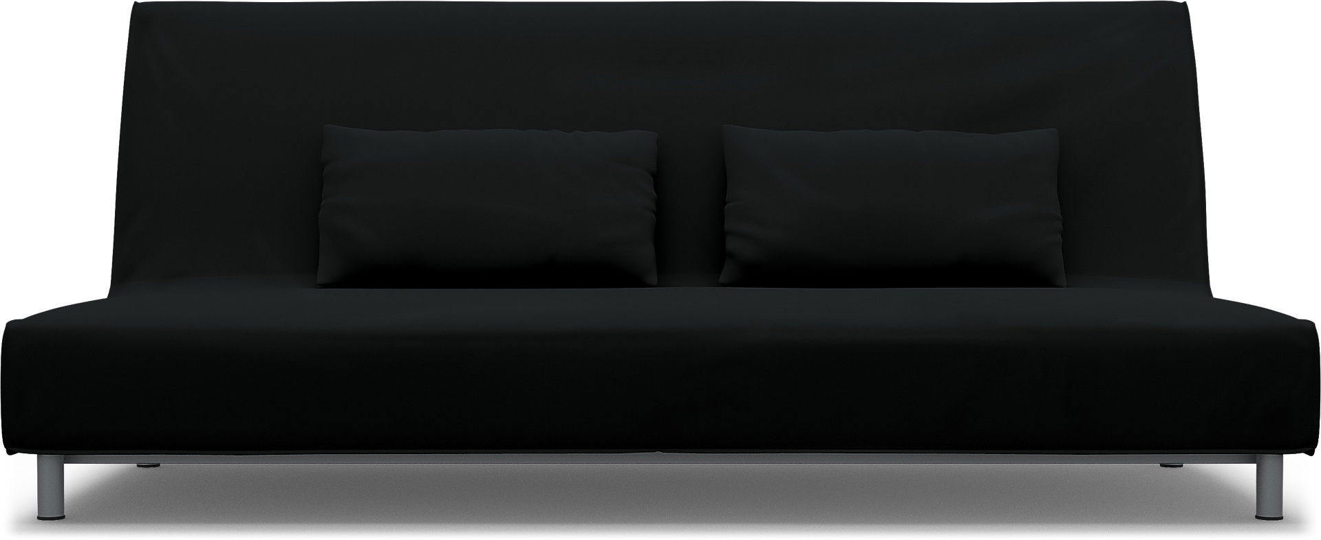 IKEA - Överdrag till Beddinge bäddsoffa, Jet Black, Bomull - Bemz