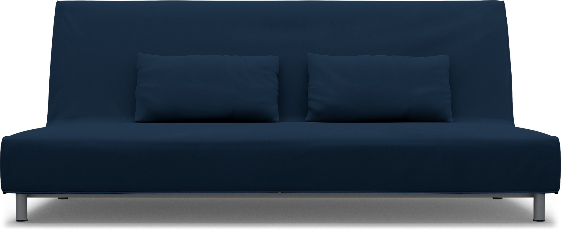 IKEA - Beddinge Sofa Bed Cover, Deep Navy Blue, Cotton - Bemz