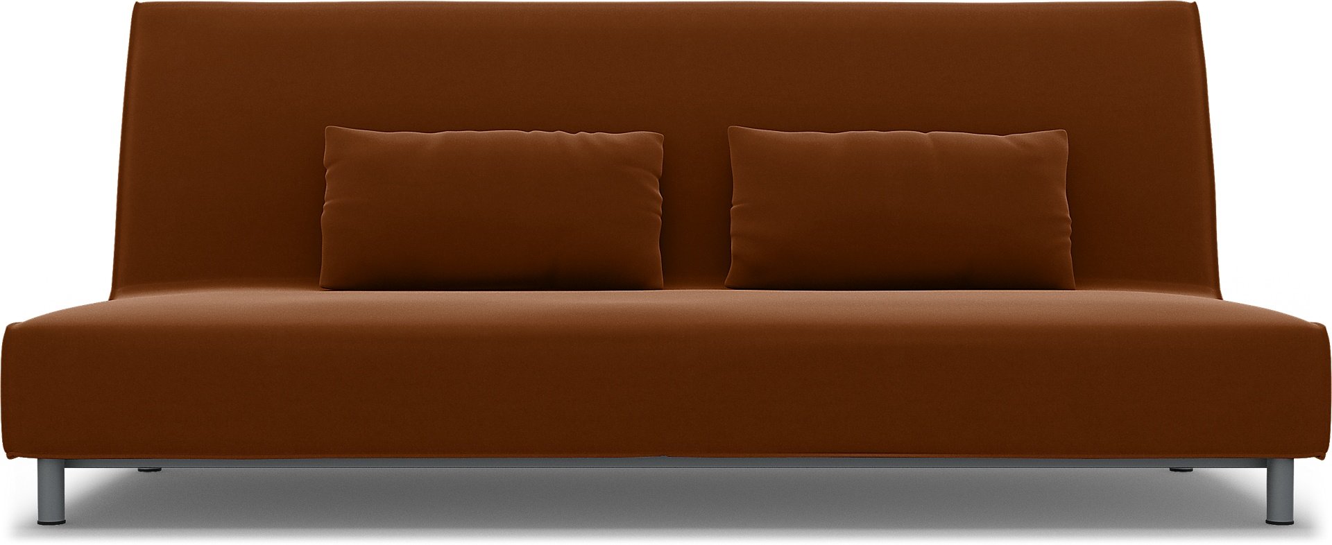 IKEA - Beddinge Sofa Bed Cover, Cinnamon, Velvet - Bemz
