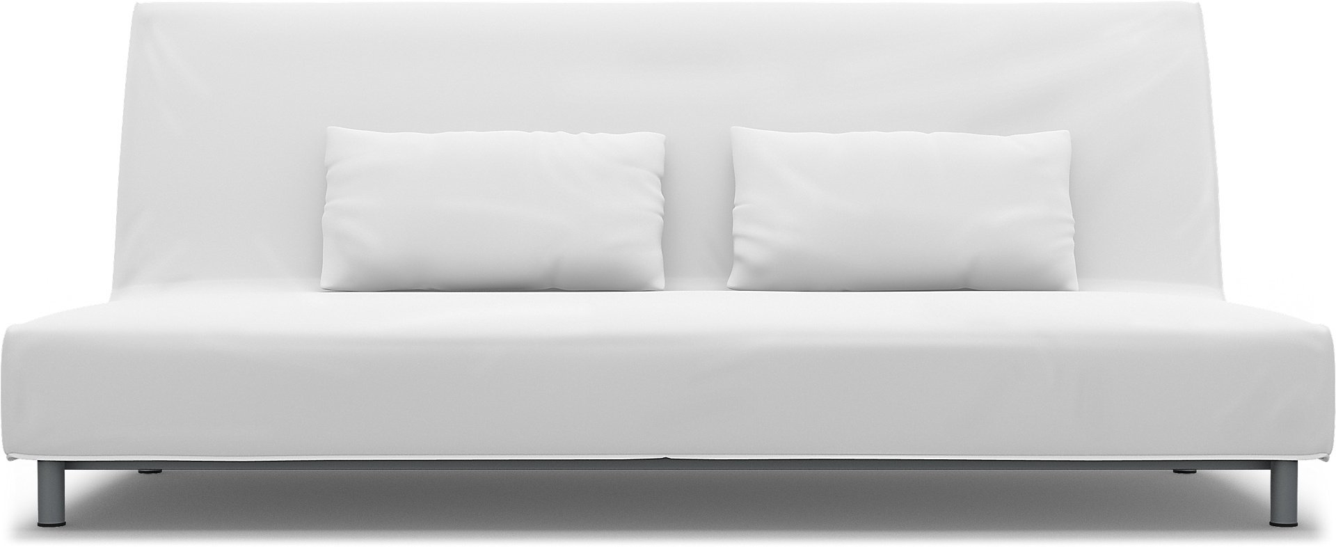 IKEA - Beddinge Sofa Bed Cover, Absolute White, Linen - Bemz