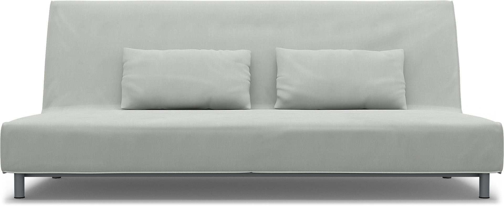 IKEA - Beddinge Sofa Bed Cover, Silver Grey, Linen - Bemz