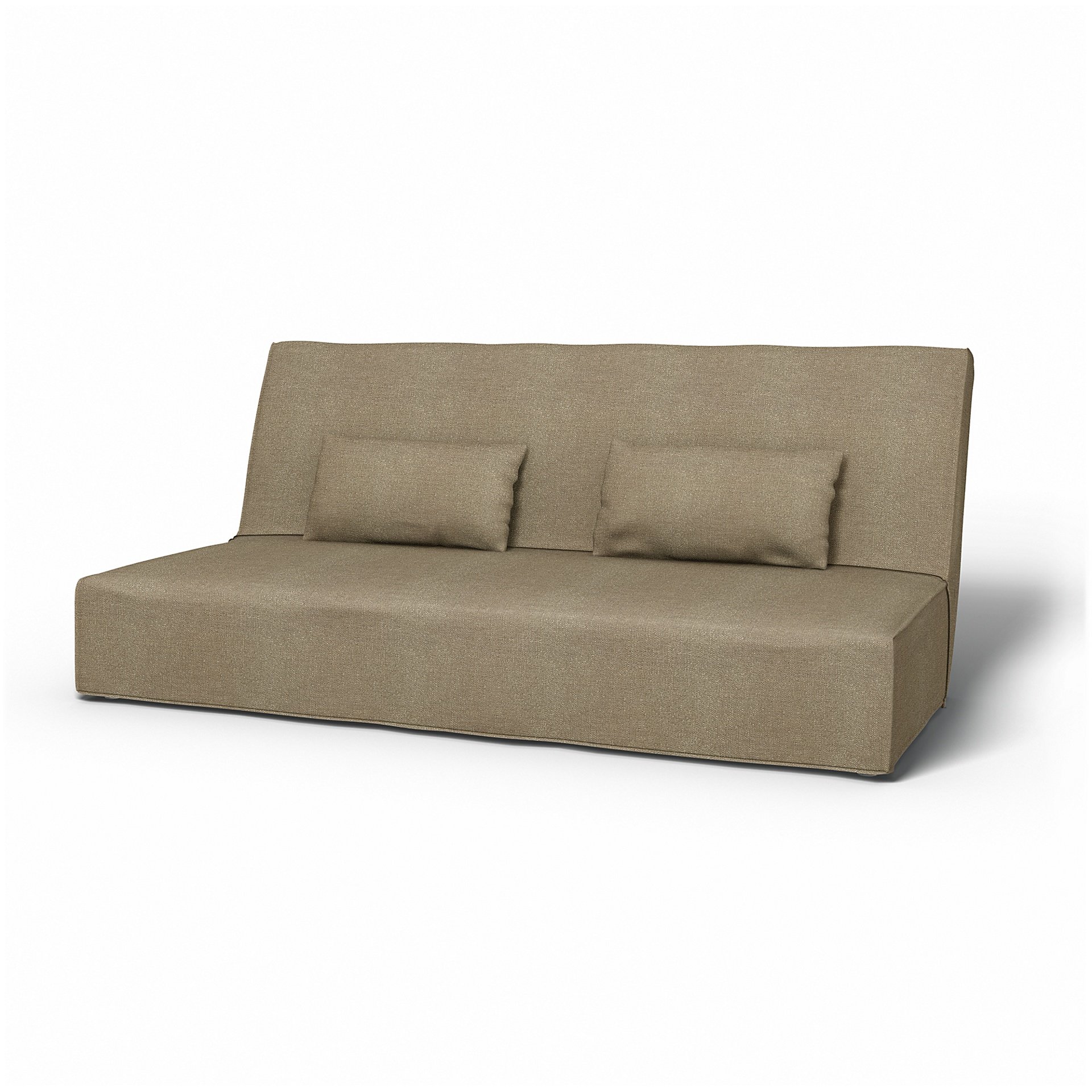 IKEA - Beddinge Sofa Bed Cover, Pebble, Boucle & Texture - Bemz