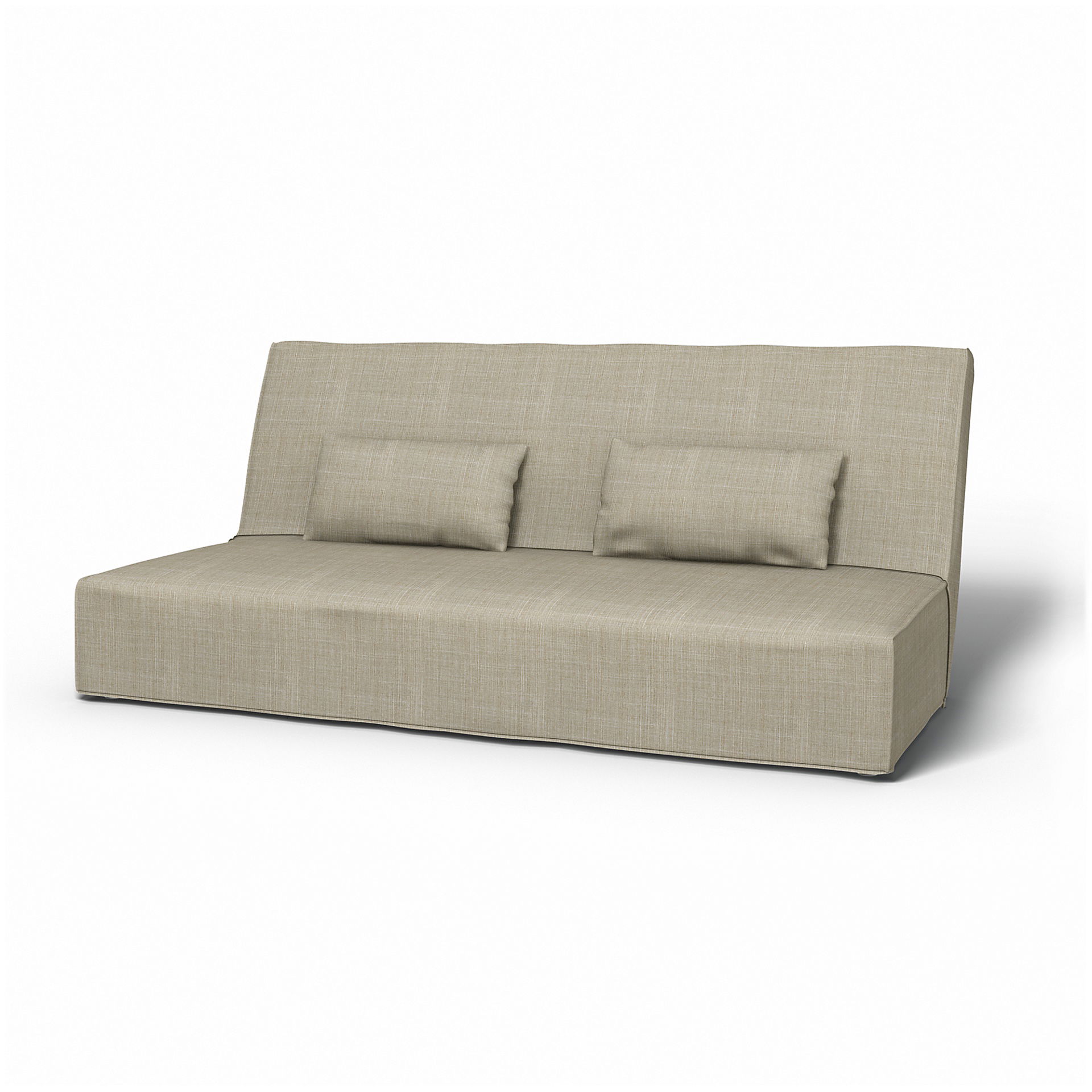IKEA - Beddinge Sofa Bed Cover, Sand Beige, Bouclé & Texture - Bemz