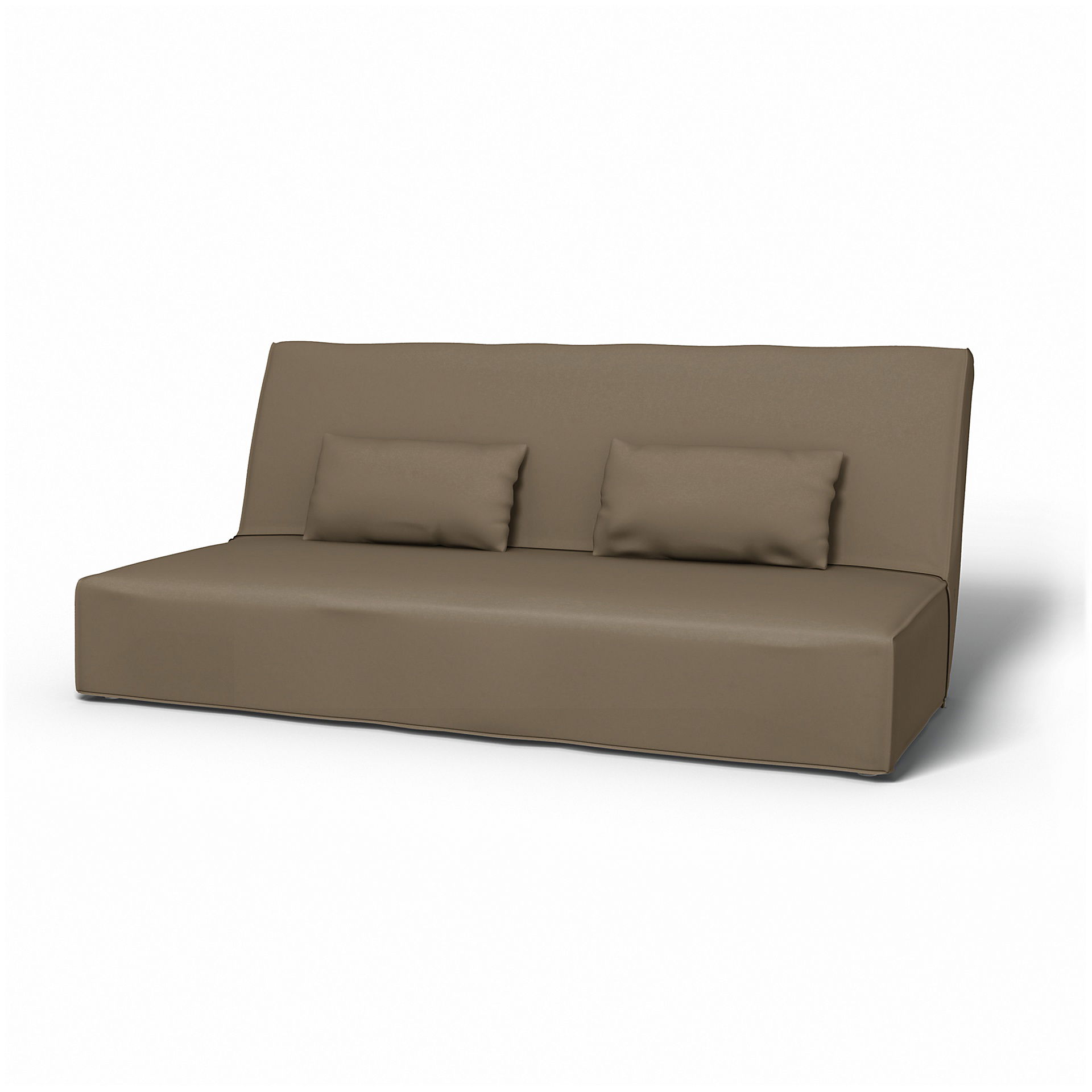 IKEA - Beddinge Sofa Bed Cover, Taupe, Velvet - Bemz