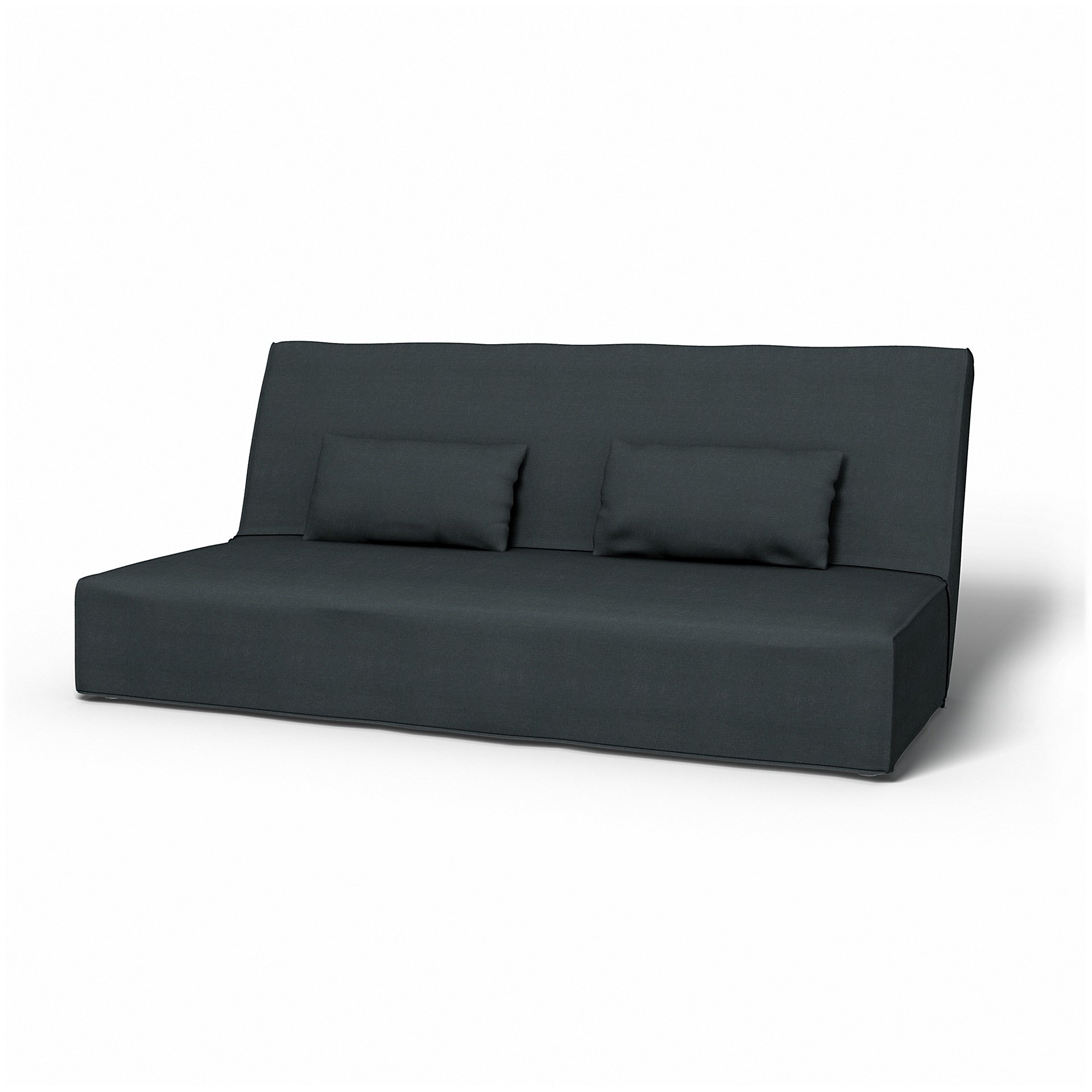IKEA - Beddinge Sofa Bed Cover, Graphite Grey, Linen - Bemz