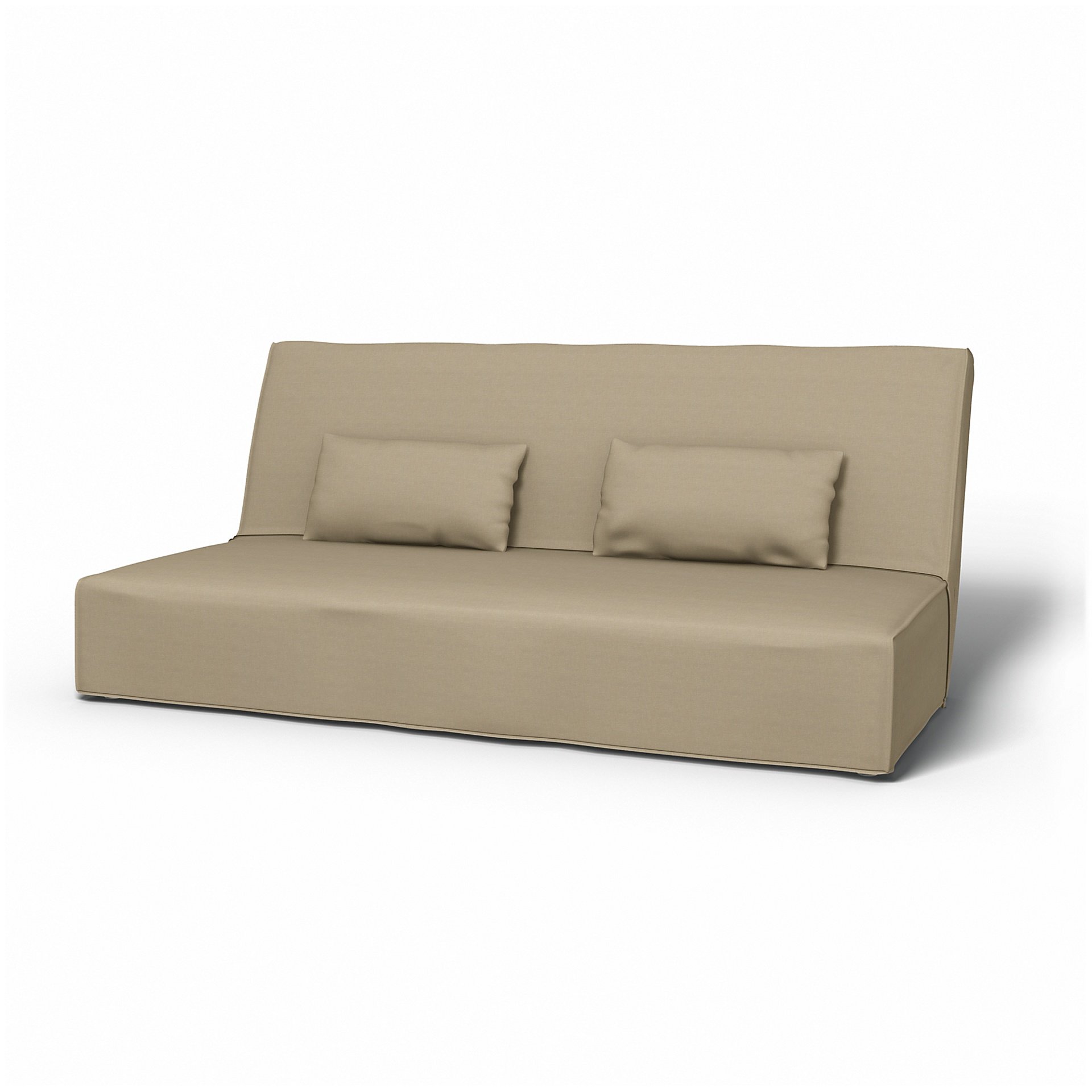 IKEA - Beddinge Sofa Bed Cover, Tan, Linen - Bemz