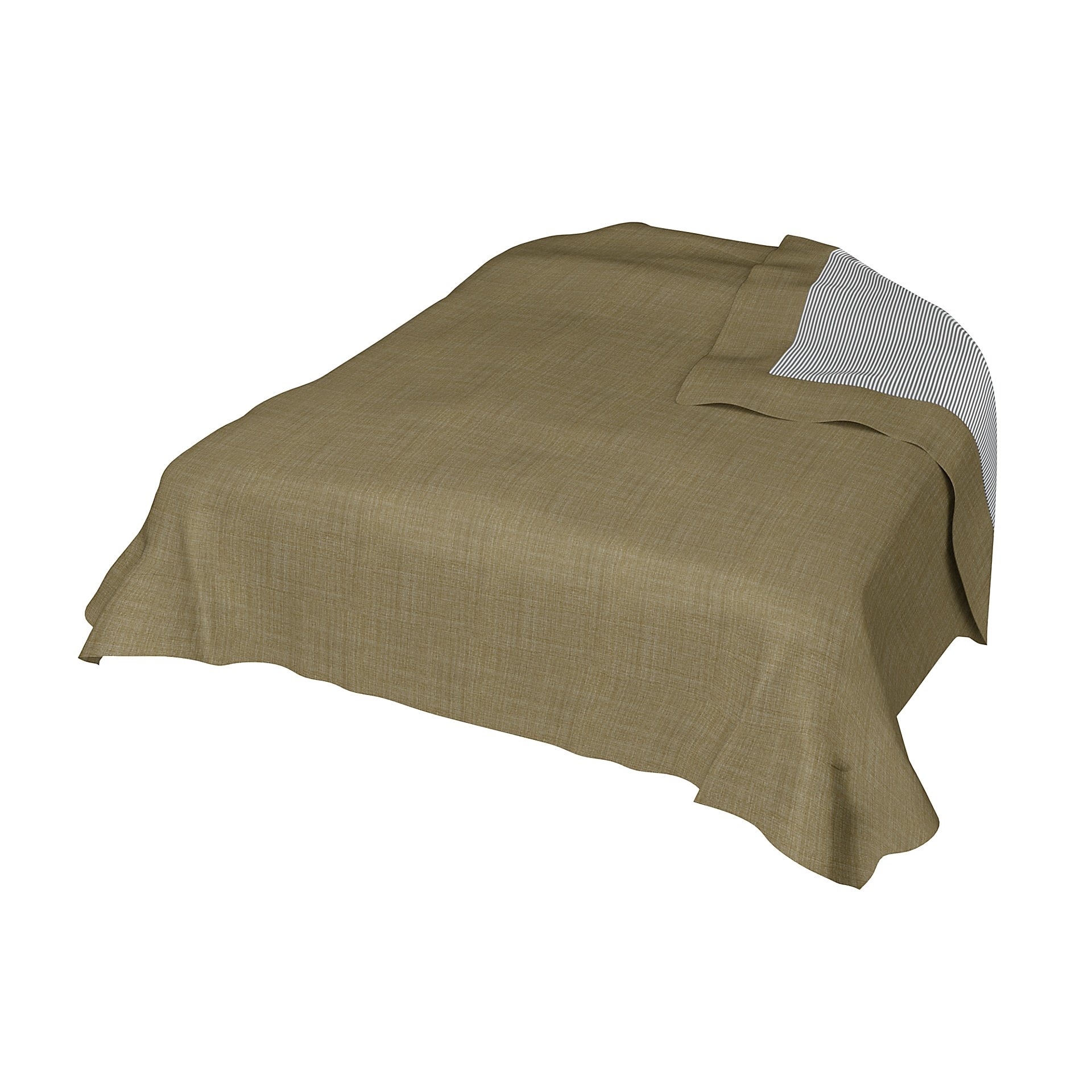 Bedspread, Dusty Yellow, Boucle & Texture - Bemz