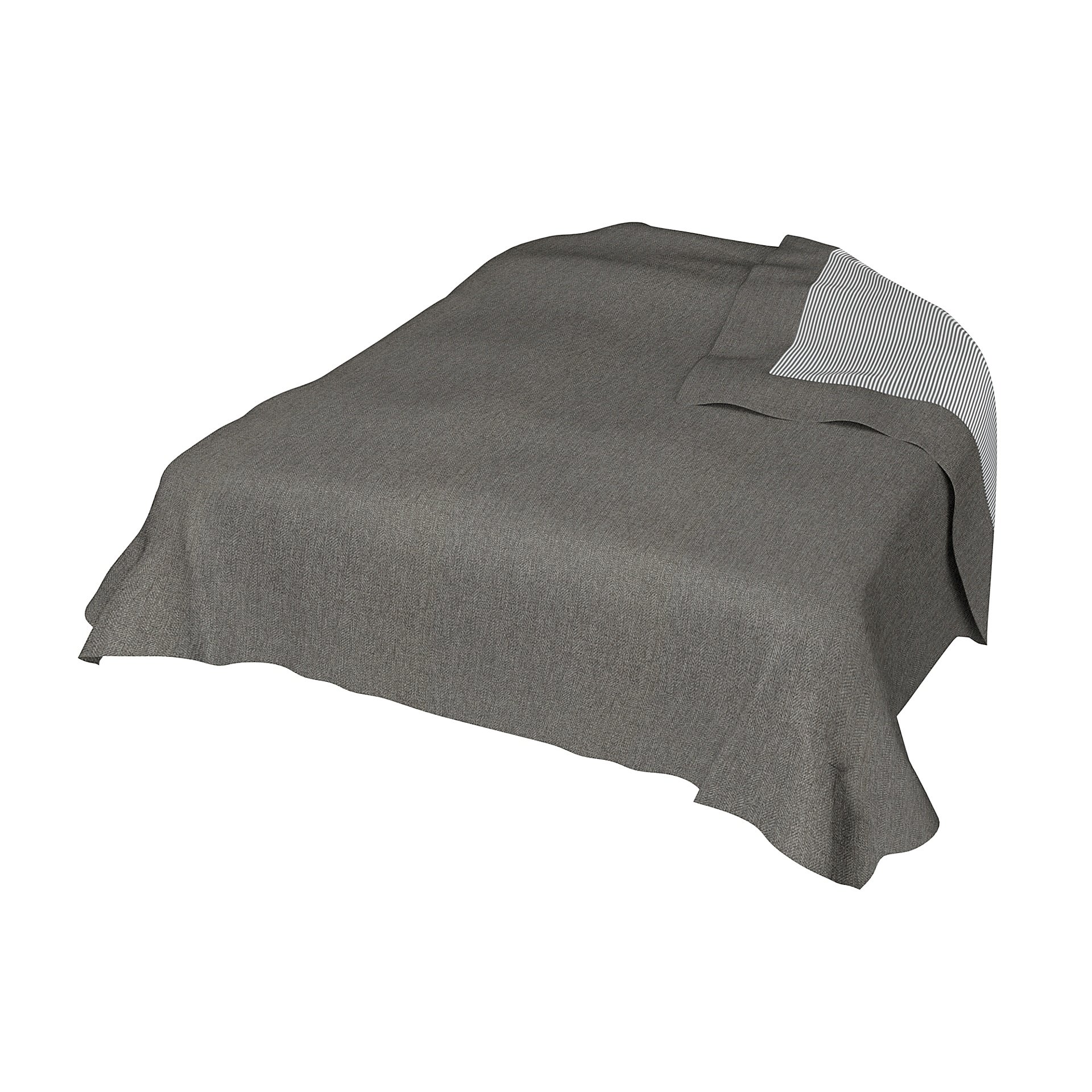 Bedspread, Taupe, Boucle & Texture - Bemz