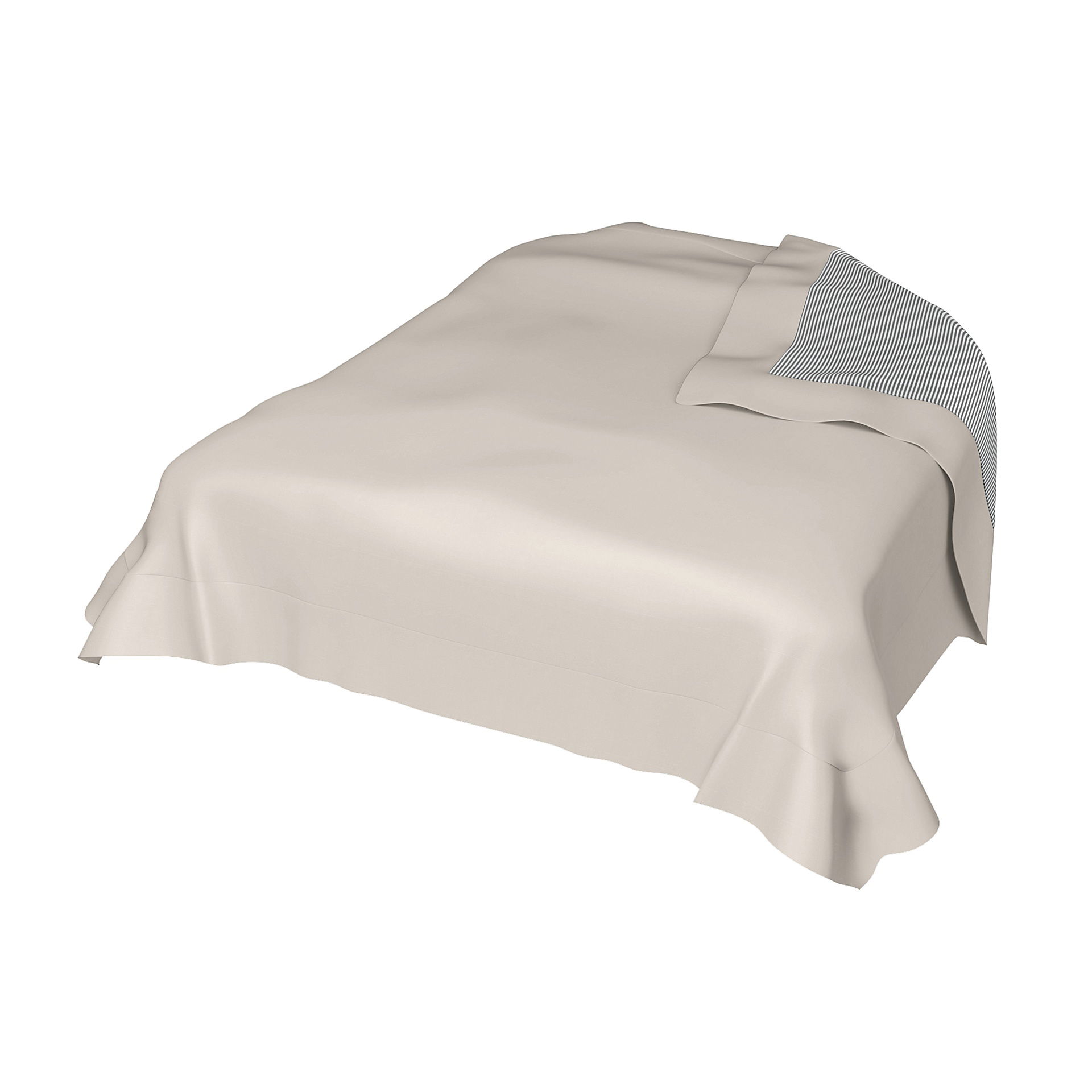 Bedspread, Soft White, Cotton - Bemz