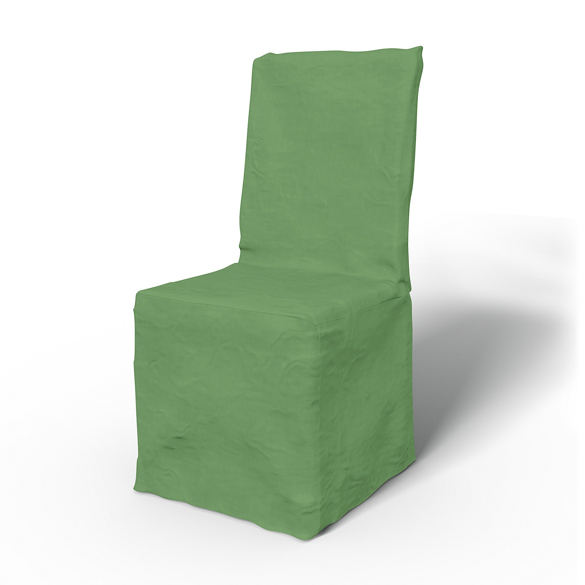 IKEA - Multi Fit Dining Chair Cover, Apple Green, Linen - Bemz