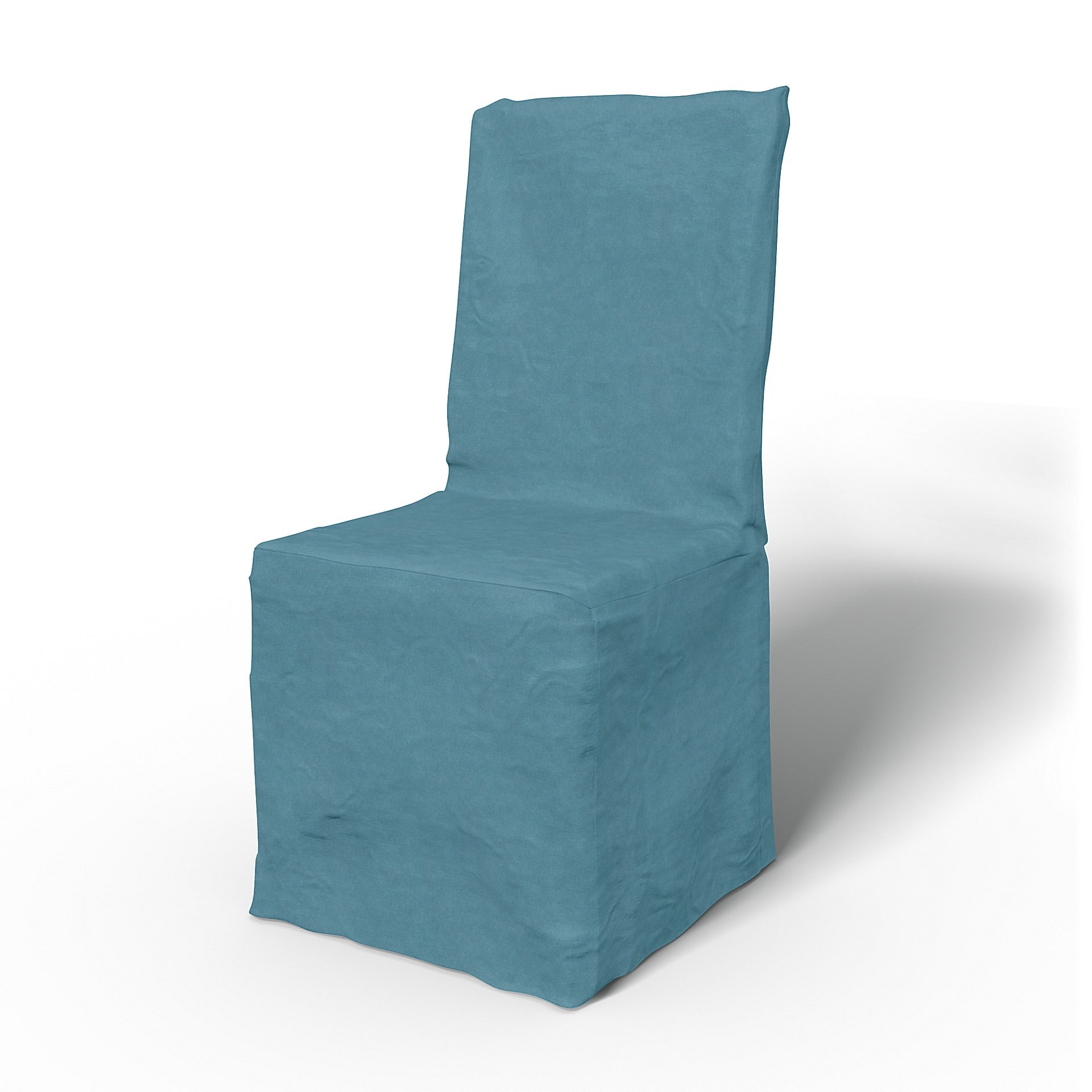 IKEA - Multi Fit Dining Chair Cover, Dusk Blue, Outdoor - Bemz