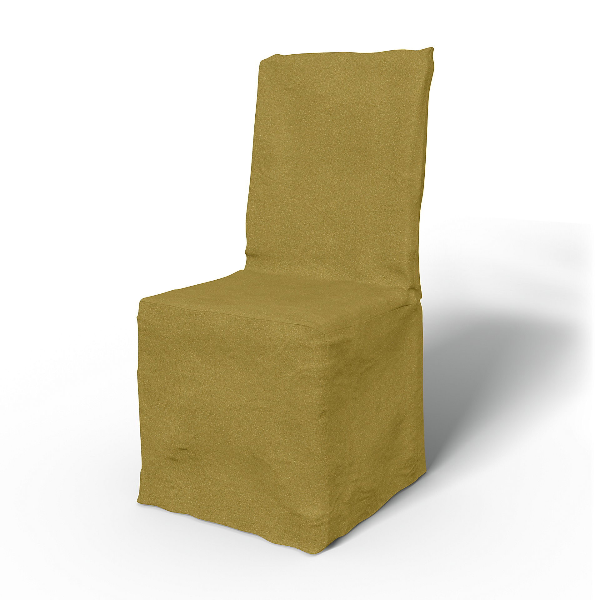 IKEA - Multi Fit Dining Chair Cover, Dark Lemon Yellow, Outdoor - Bemz