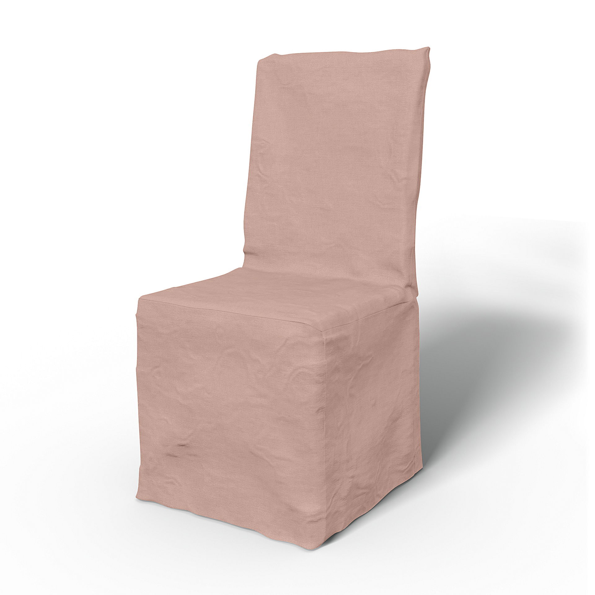 IKEA - Multi Fit Dining Chair Cover, Blush, Linen - Bemz