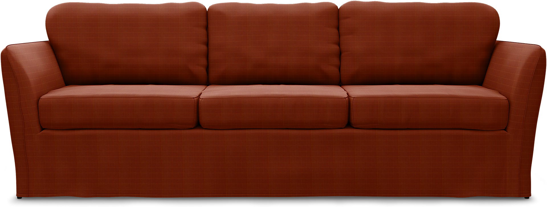 Överdrag till MIO County 3-sits soffa, Burnt Sienna, Sammet - Bemz