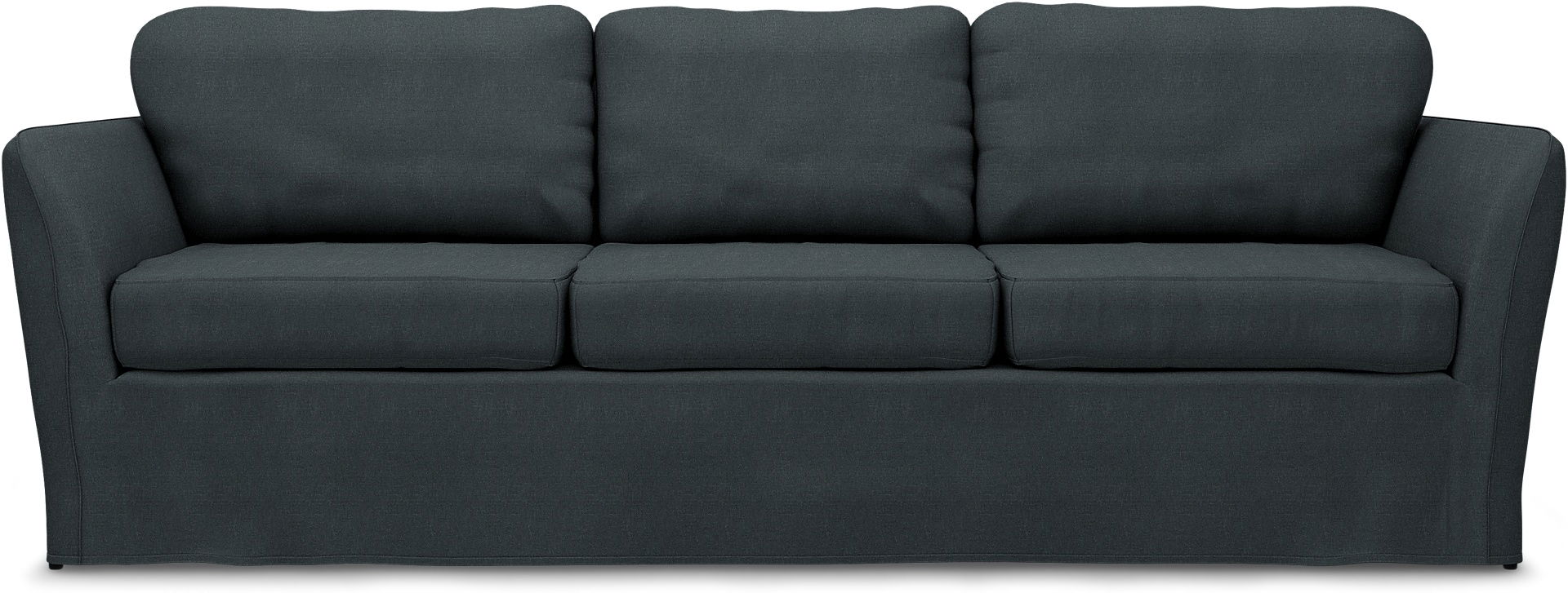 Överdrag till MIO County 3-sits soffa, Graphite Grey, Linne - Bemz