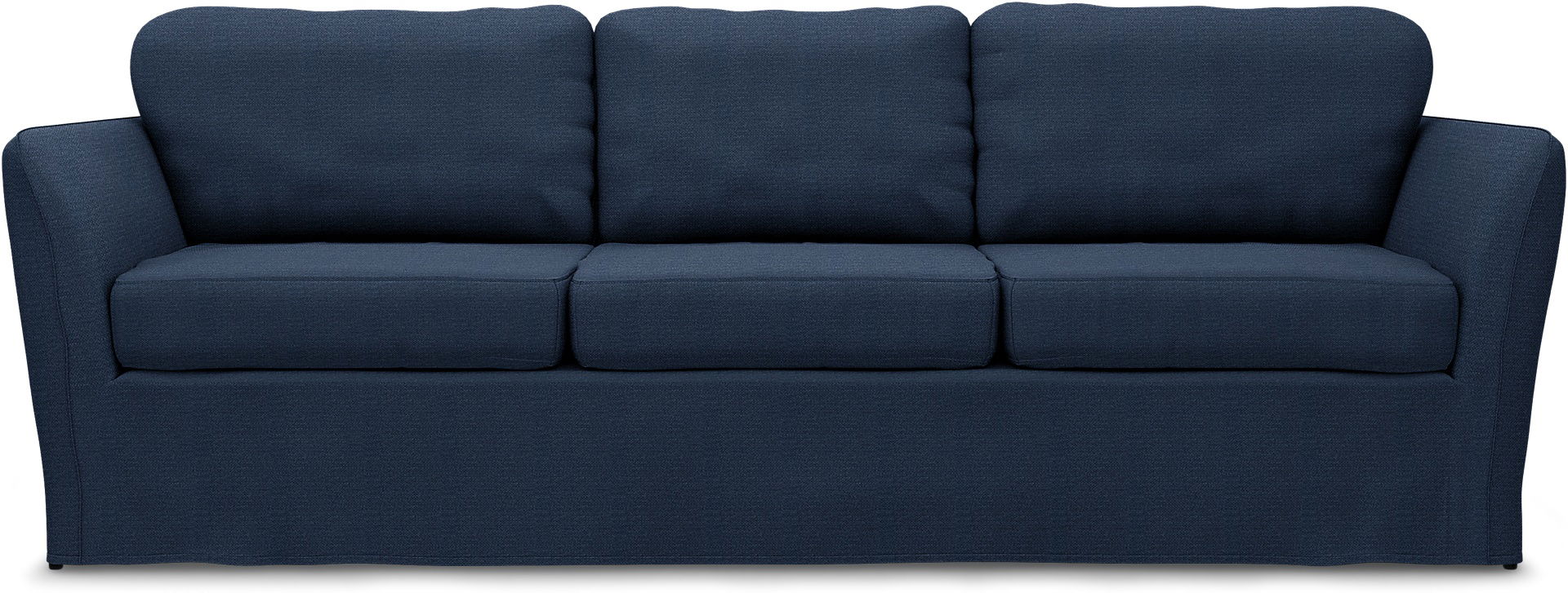 Överdrag till MIO County 3-sits soffa, Navy Blue, Linne - Bemz