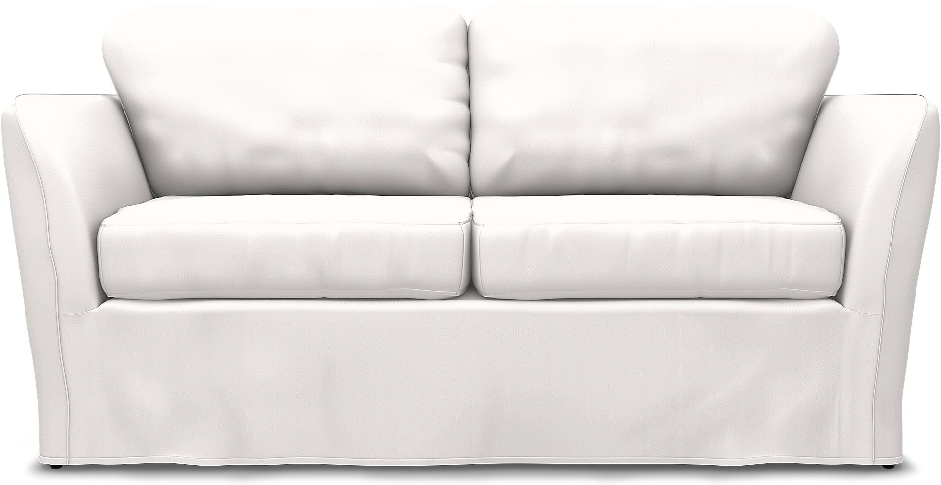 County 2-sits soffa, Soft White, Linne - Bemz