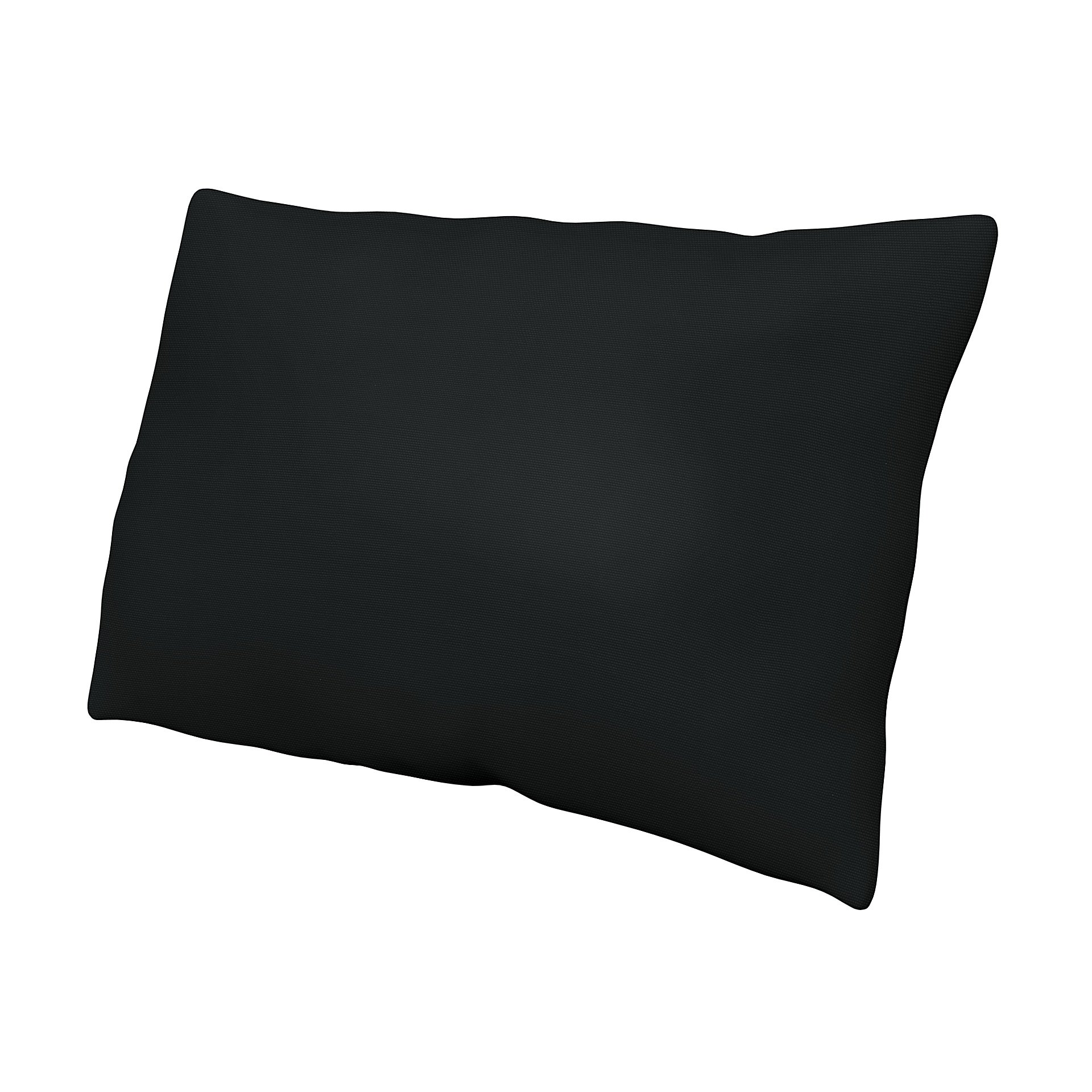 Cushion cover , Jet Black, Cotton - Bemz