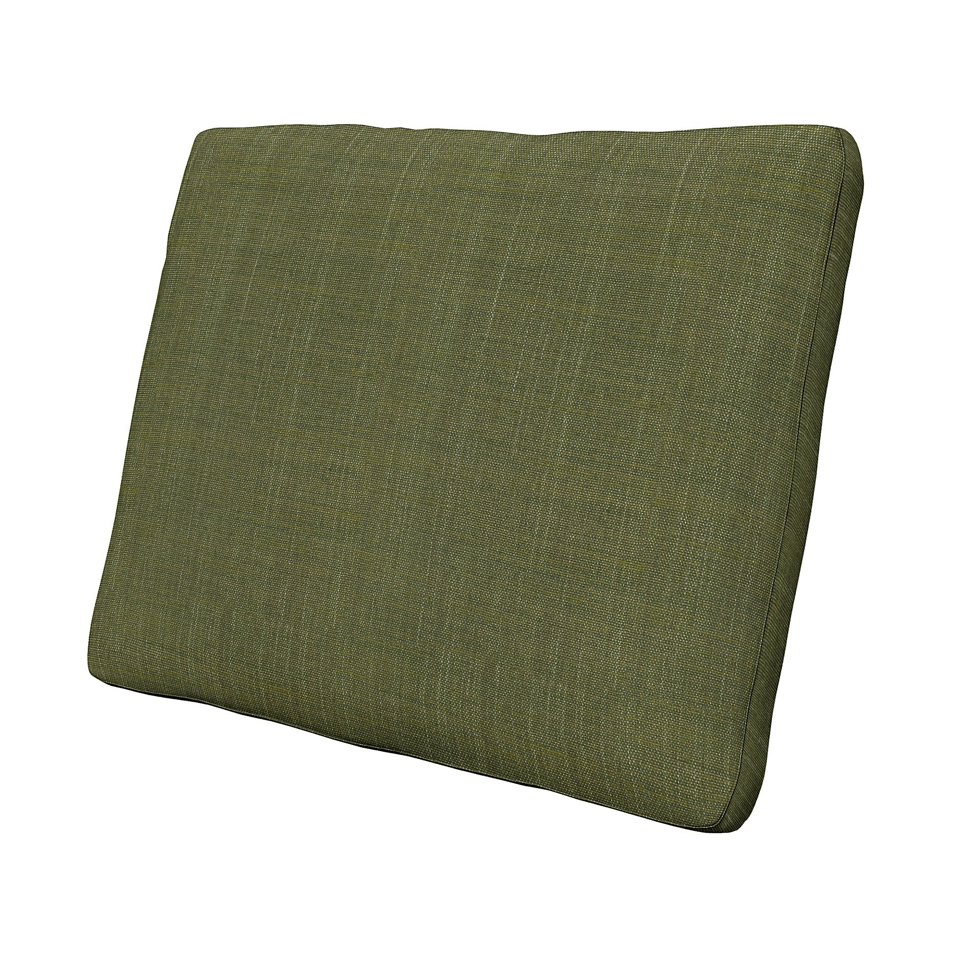 IKEA - Cushion Cover Karlstad 58x48x5 cm, Moss Green, Boucle & Texture - Bemz