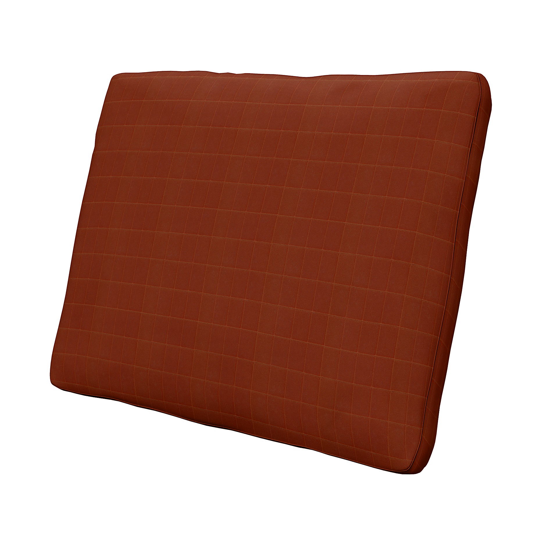 IKEA - Kuddfodral Karlstad 58x48x5 cm (23x19x2in), Burnt Sienna, Sammet - Bemz