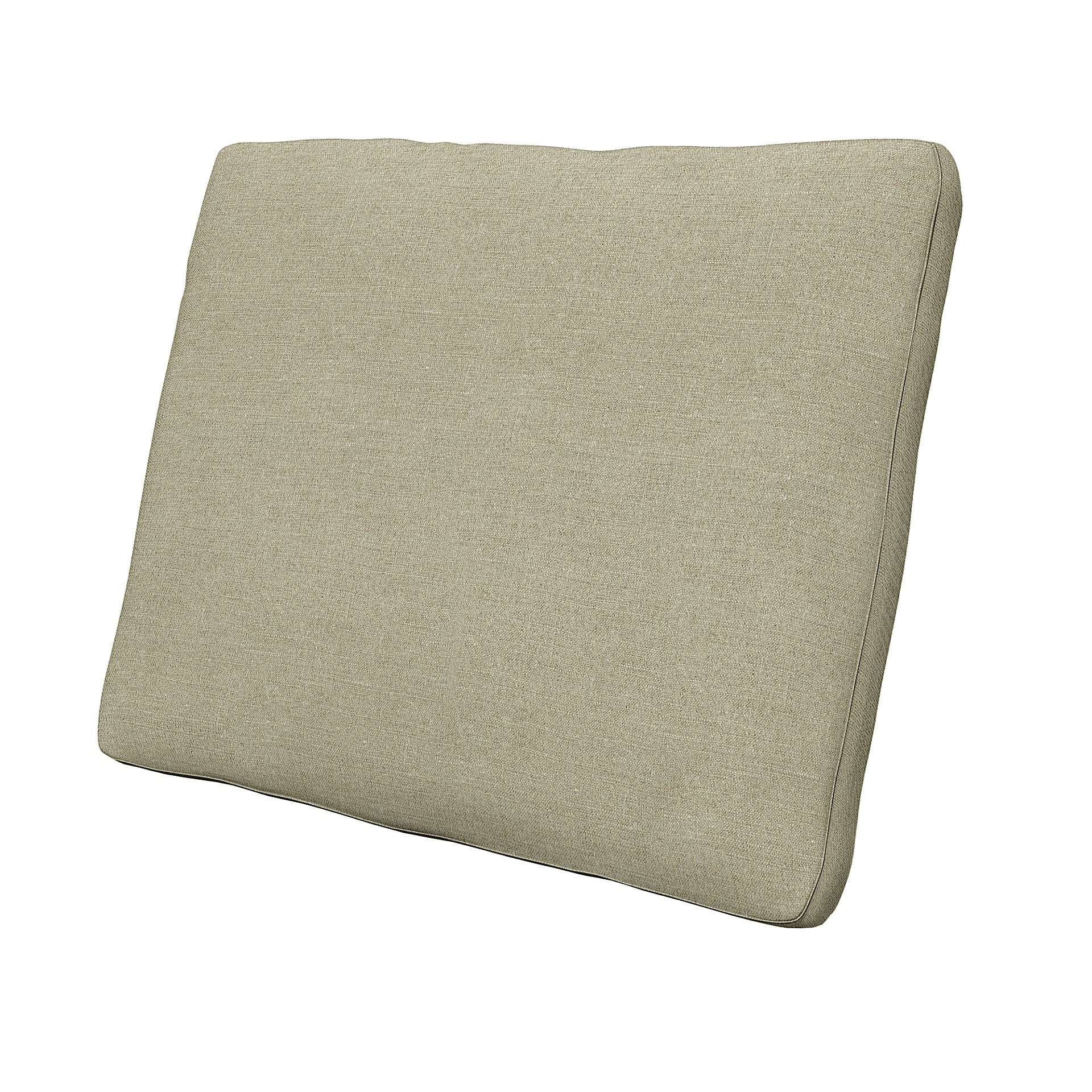 IKEA - Cushion Cover Karlstad 58x48x5 cm, Pebble, Linen - Bemz