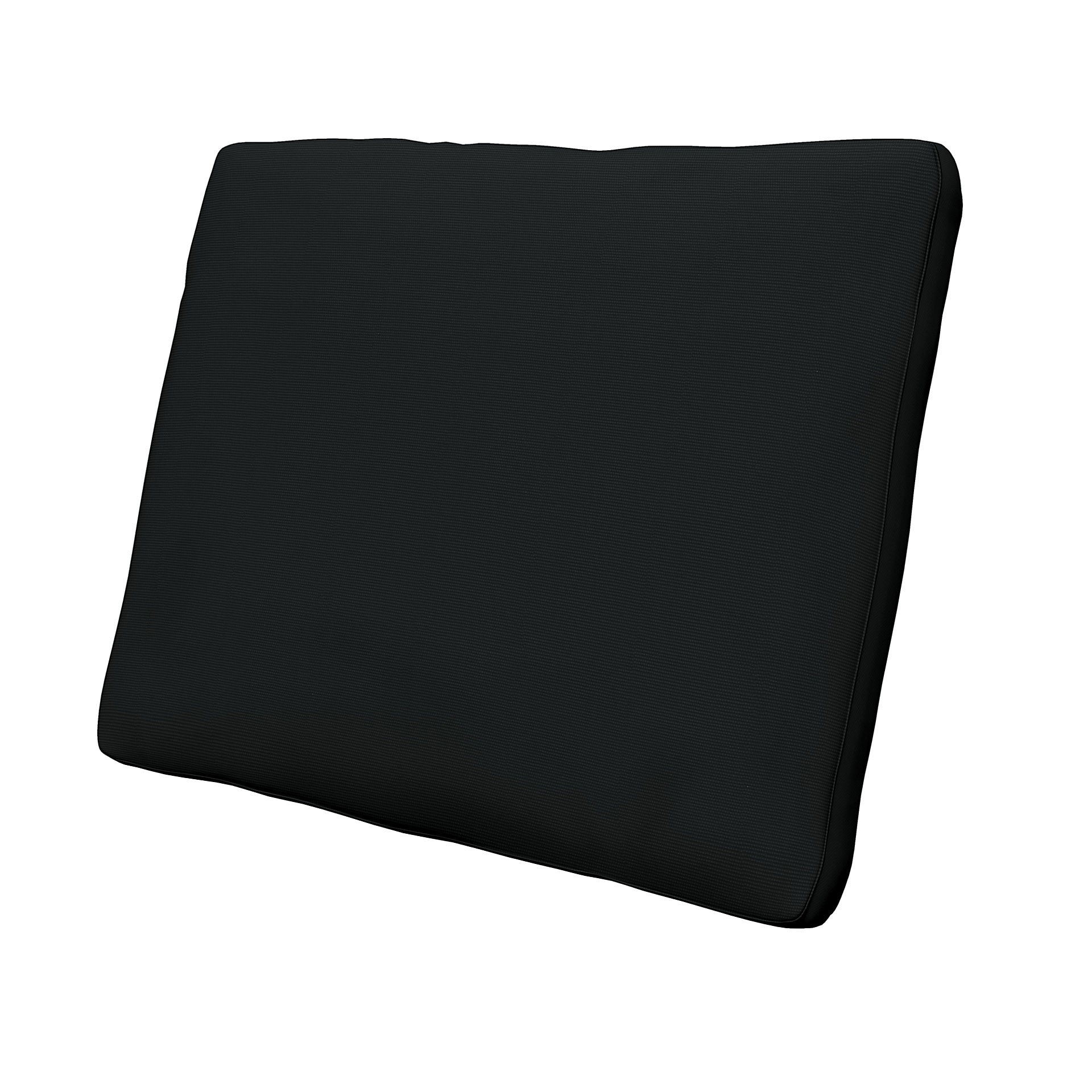 IKEA - Kuddfodral Karlstad 58x48x5 cm (23x19x2in), Jet Black, Bomull - Bemz