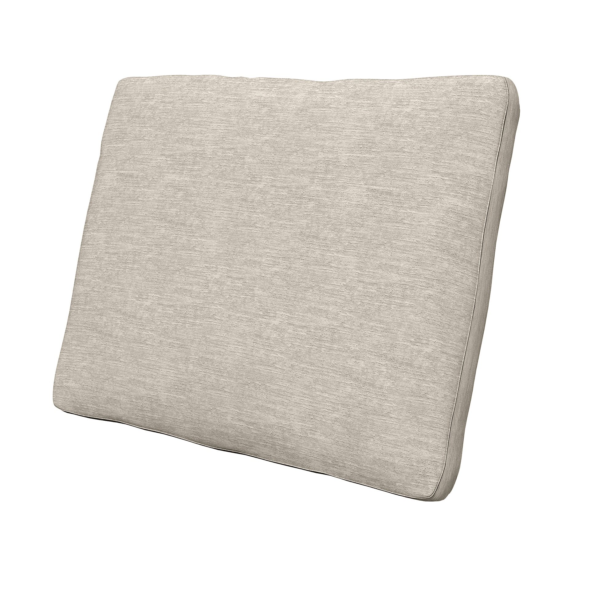IKEA - Cushion Cover Karlstad 58x48x5 cm, Natural White, Velvet - Bemz