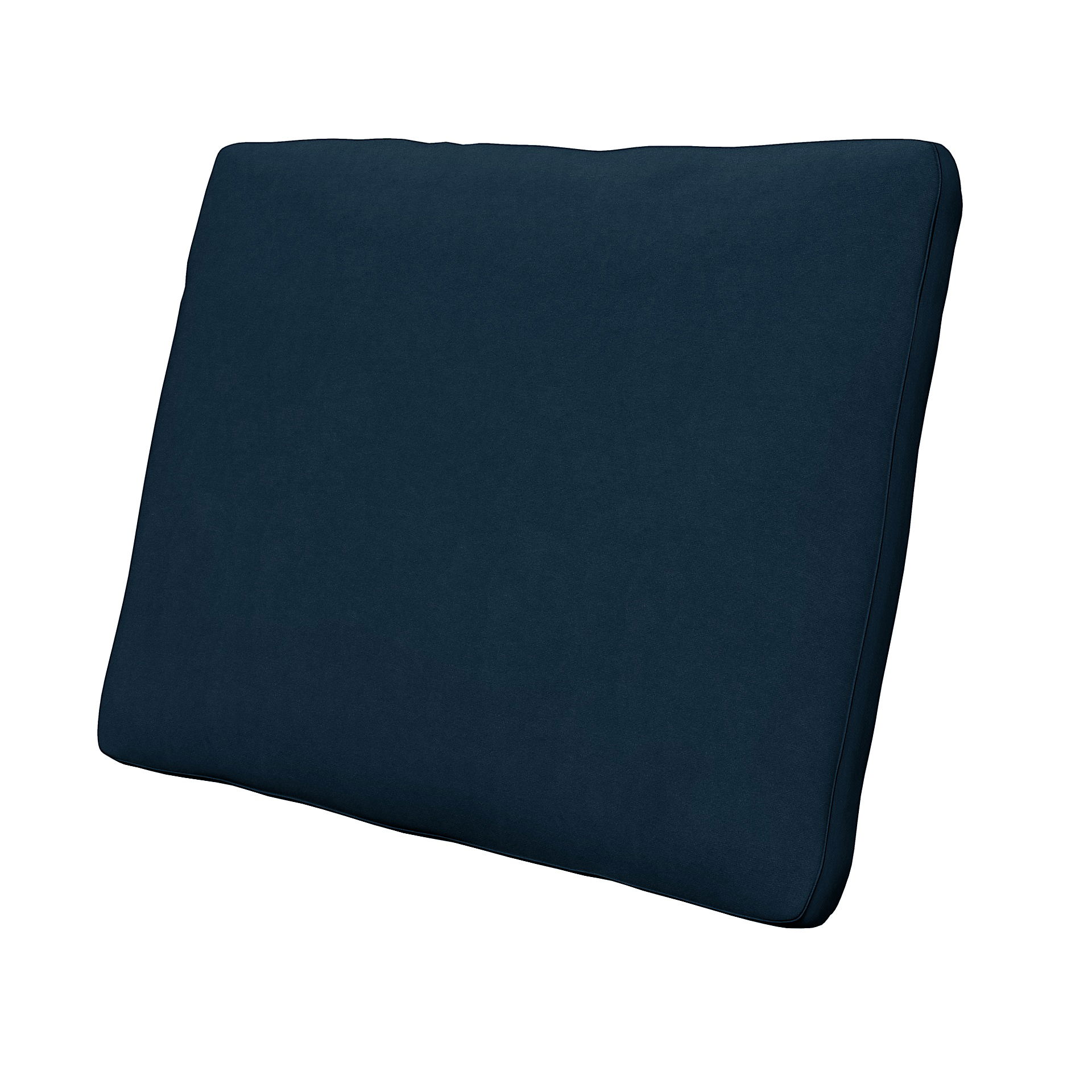 IKEA - Kuddfodral Karlstad 58x48x5 cm (23x19x2in), Midnight, Sammet - Bemz