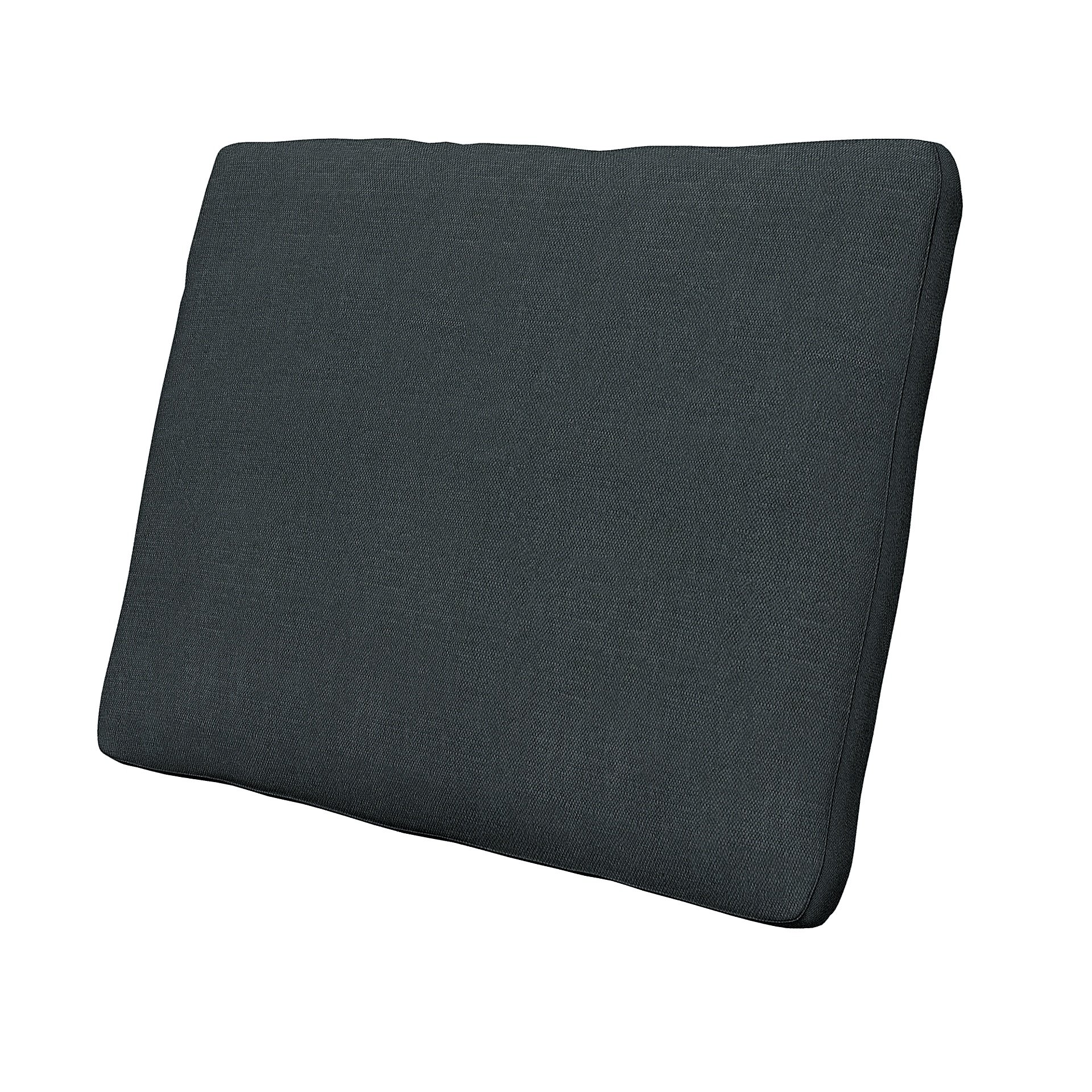IKEA - Cushion Cover Karlstad 58x48x5 cm, Graphite Grey, Linen - Bemz
