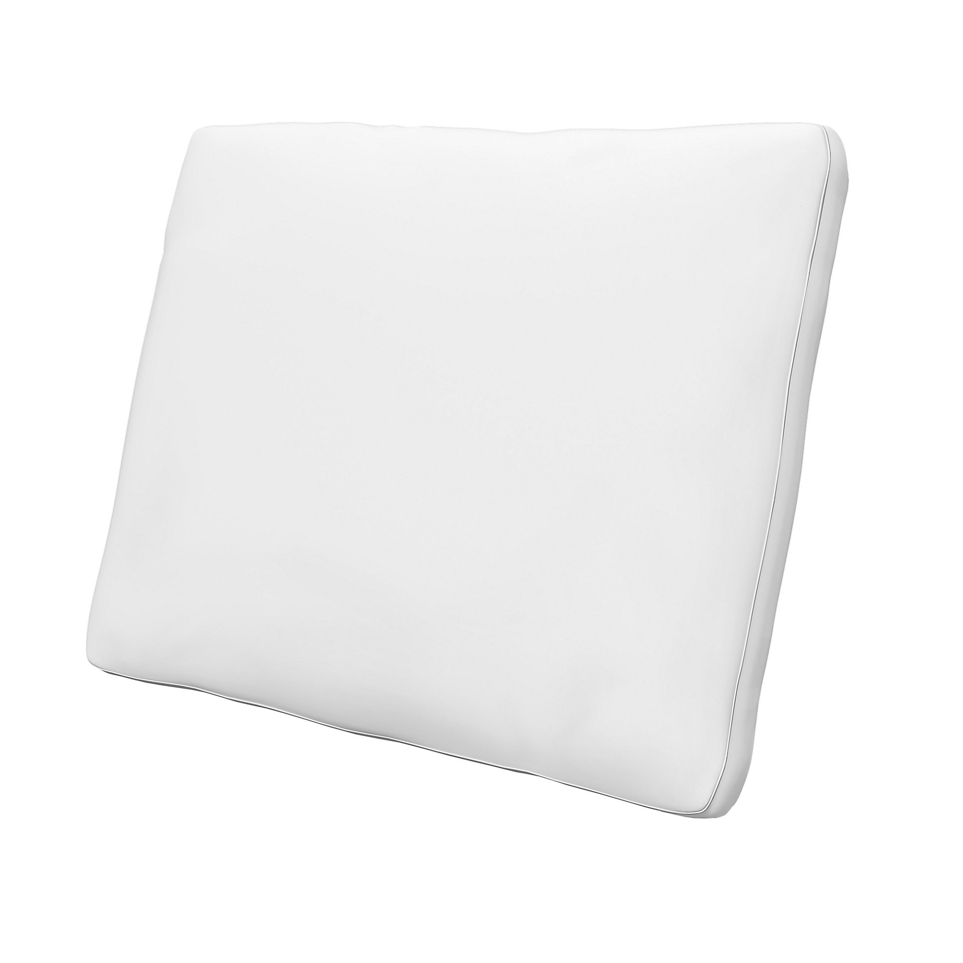 IKEA - Cushion Cover Karlstad 58x48x5 cm, Absolute White, Linen - Bemz