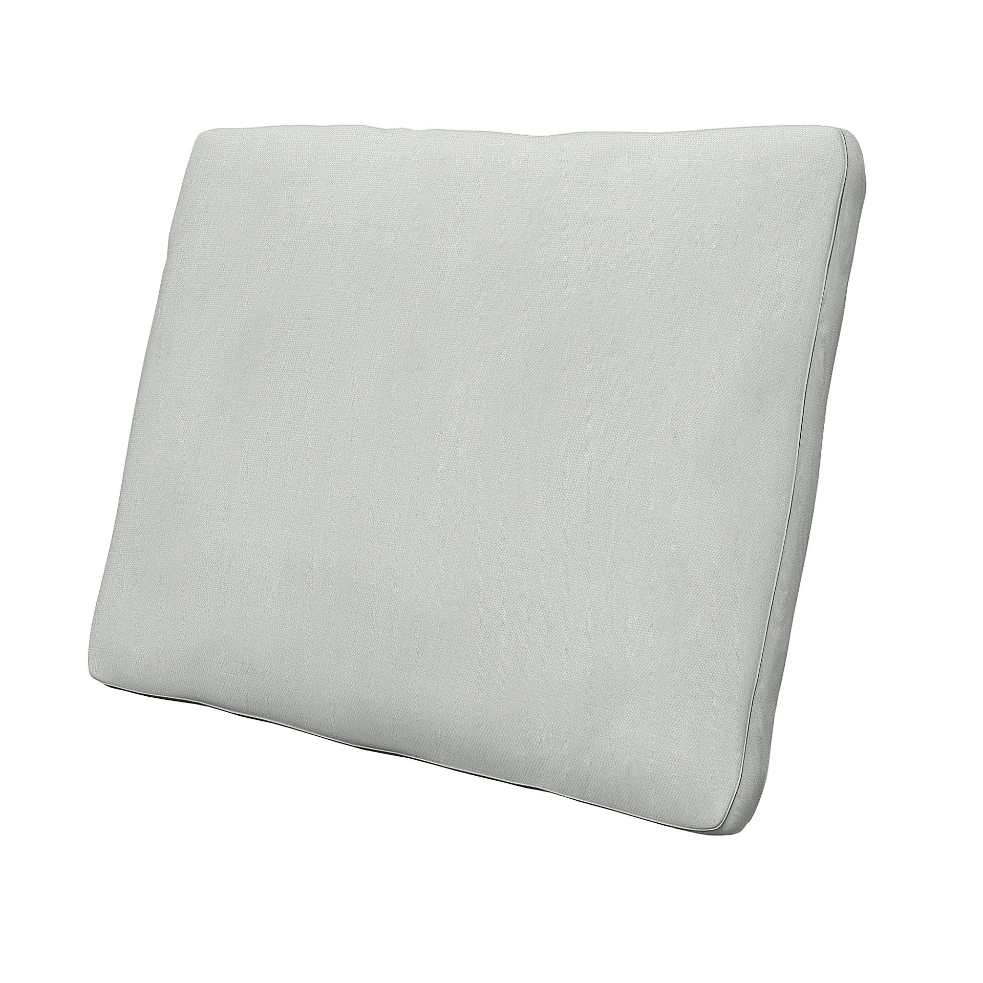 IKEA - Cushion Cover Karlstad 58x48x5 cm, Silver Grey, Linen - Bemz