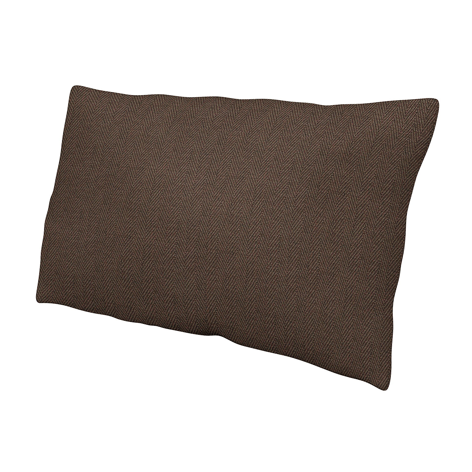IKEA - Cushion Cover Ektorp 40x70 cm, Chocolate, Bouclé & Texture - Bemz