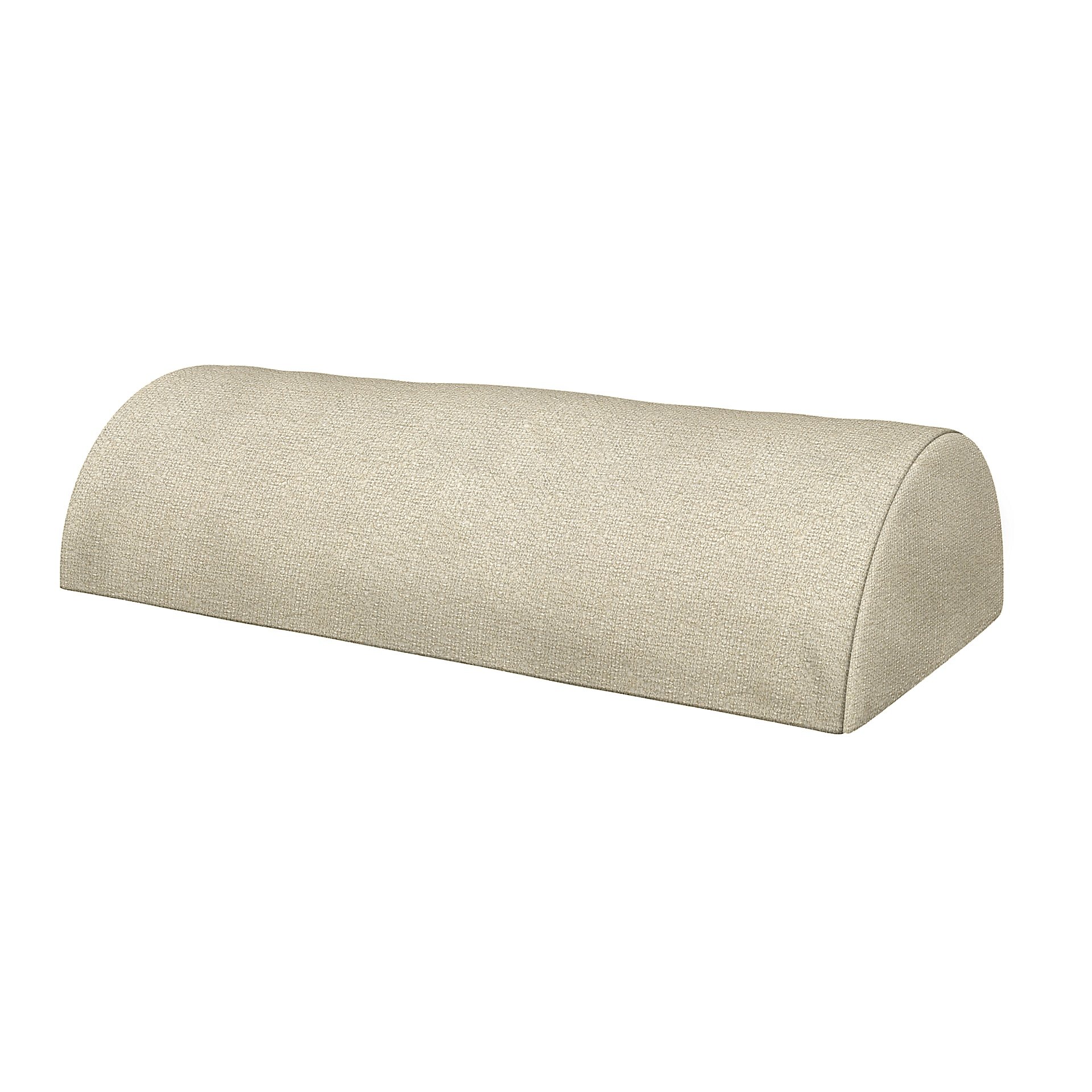 IKEA - Cushion Cover Beddinge Half Moon , Cream, Boucle & Texture - Bemz