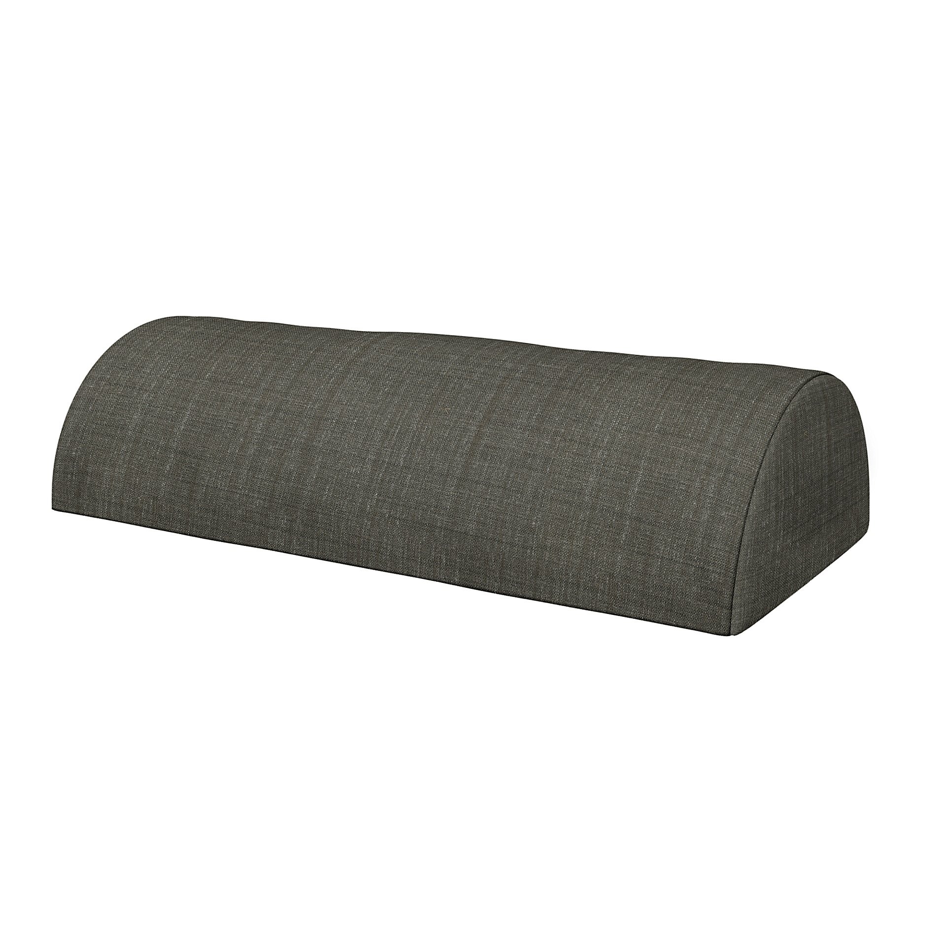 IKEA - Cushion Cover Beddinge Half Moon , Mole Brown, Boucle & Texture - Bemz