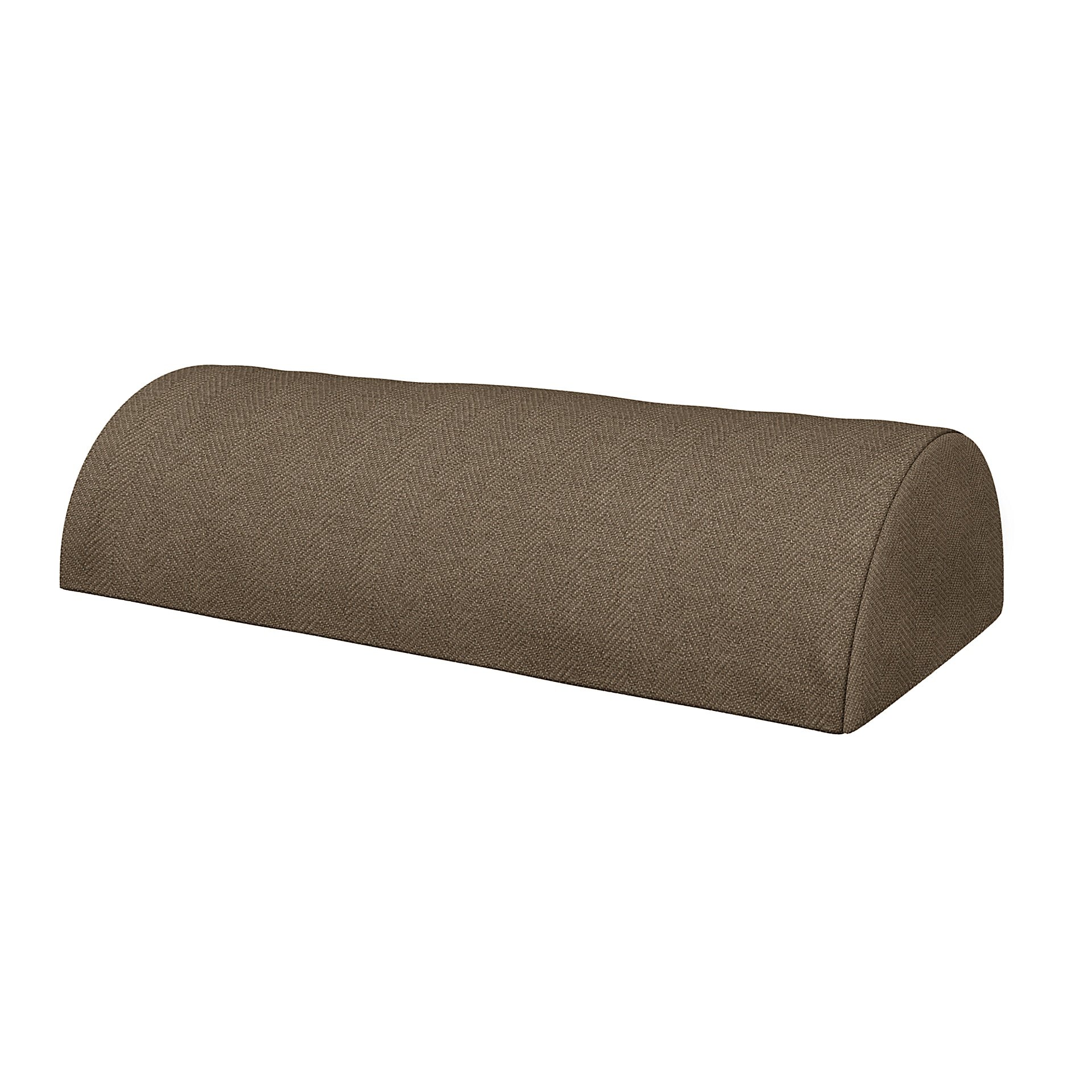 IKEA - Cushion Cover Beddinge Half Moon , Dark Taupe, Boucle & Texture - Bemz