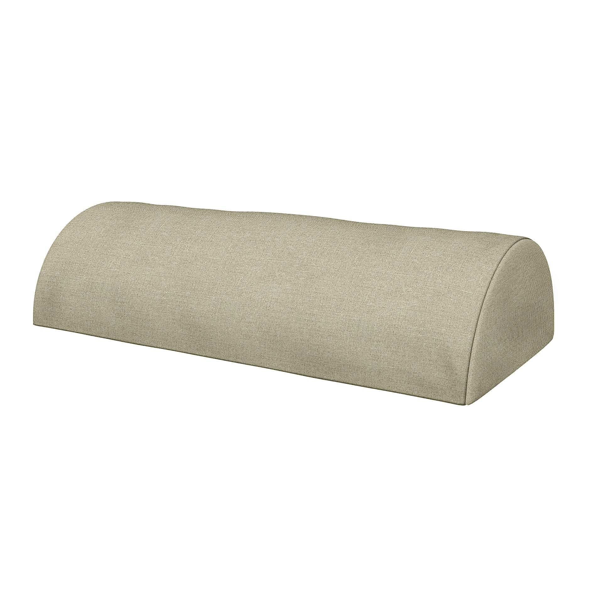 IKEA - Cushion Cover Beddinge Half Moon , Pebble, Linen - Bemz