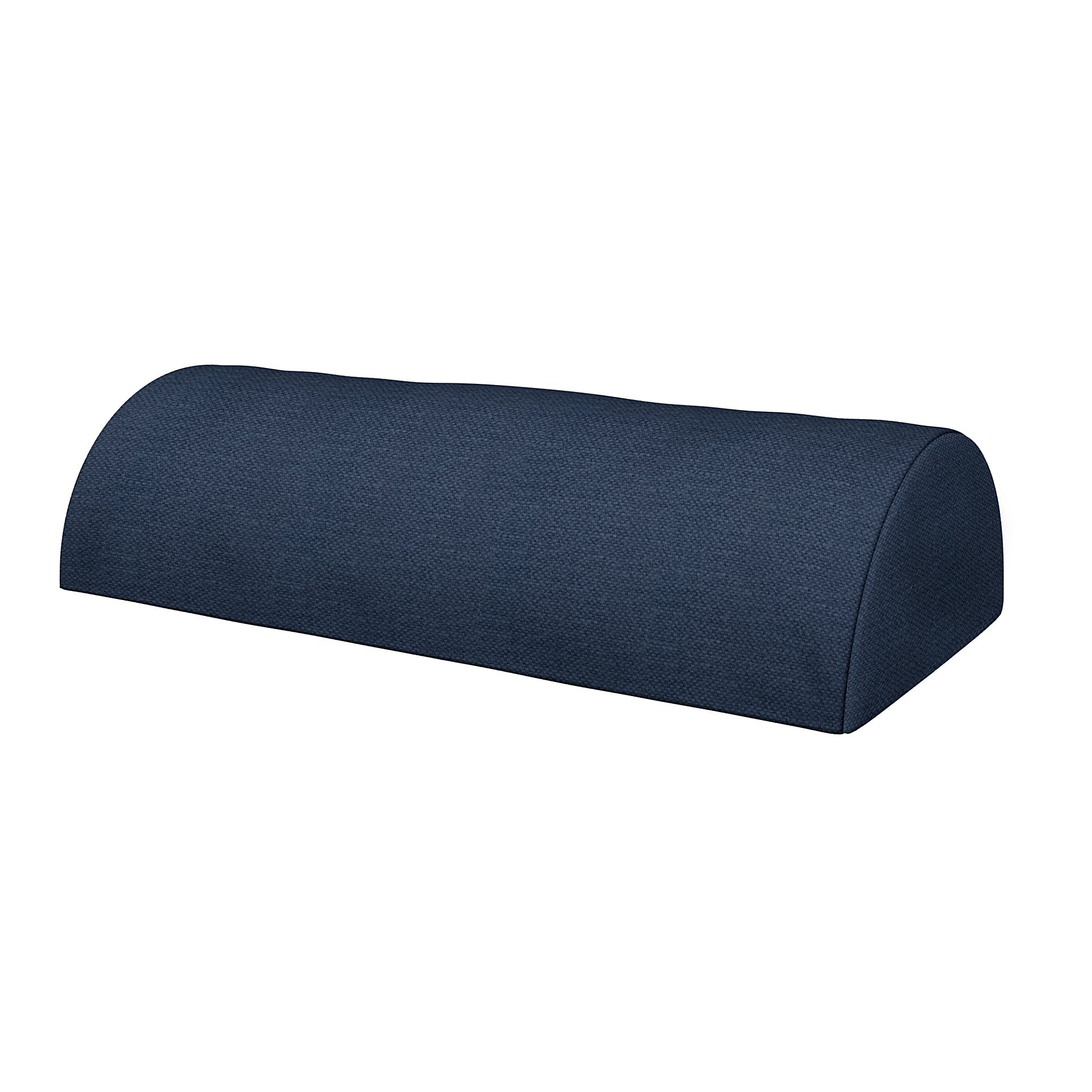 IKEA - Cushion Cover Beddinge Half Moon , Navy Blue, Linen - Bemz
