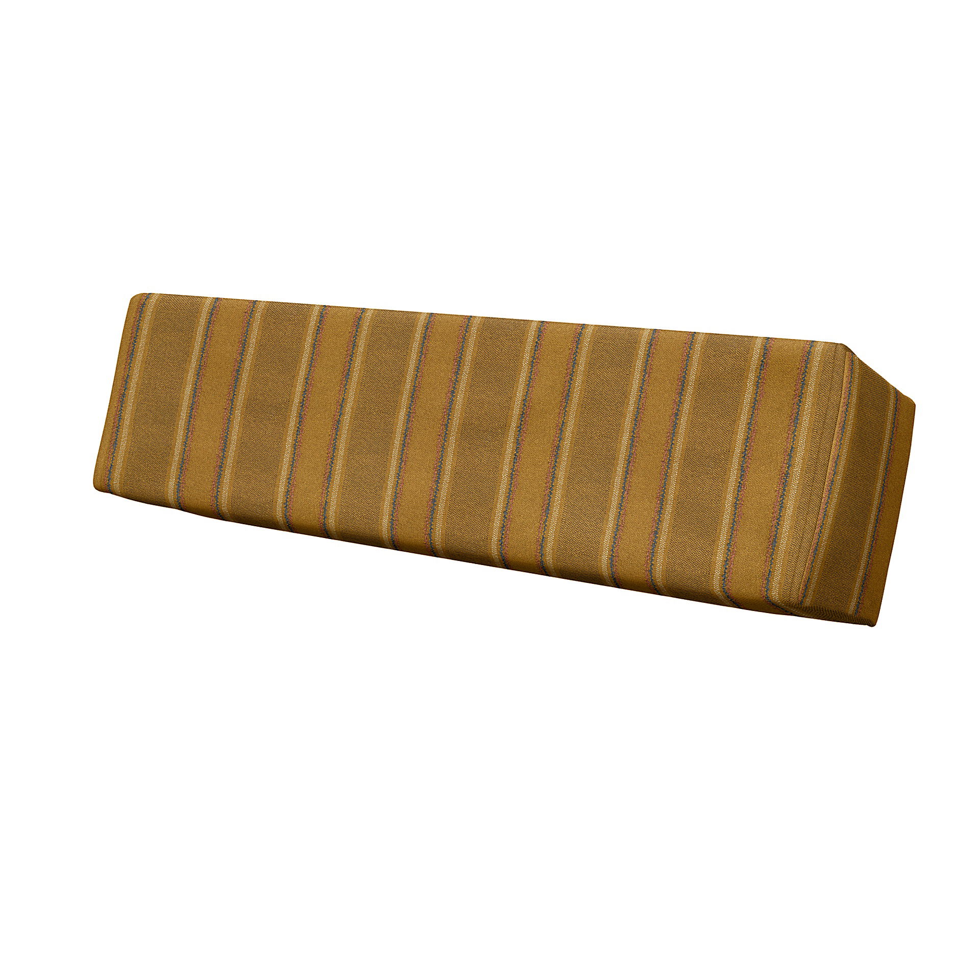 IKEA - Kuddfodral till Beddinge fyrkant, Mustard Stripe, Bomull - Bemz